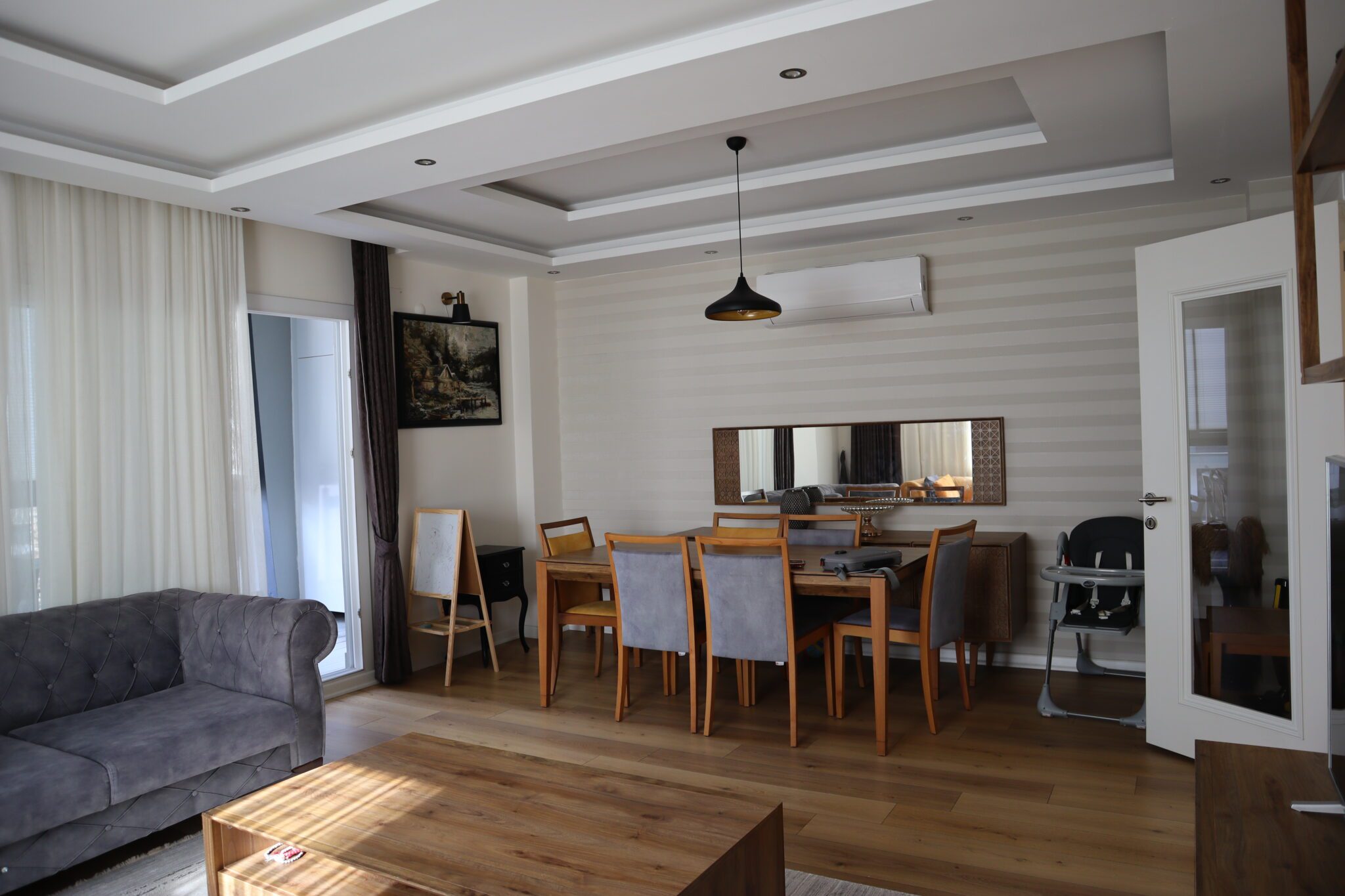 Mersin Erdemli Alata Safir Häuser 3+1 Luxuswohnung zum Verkauf