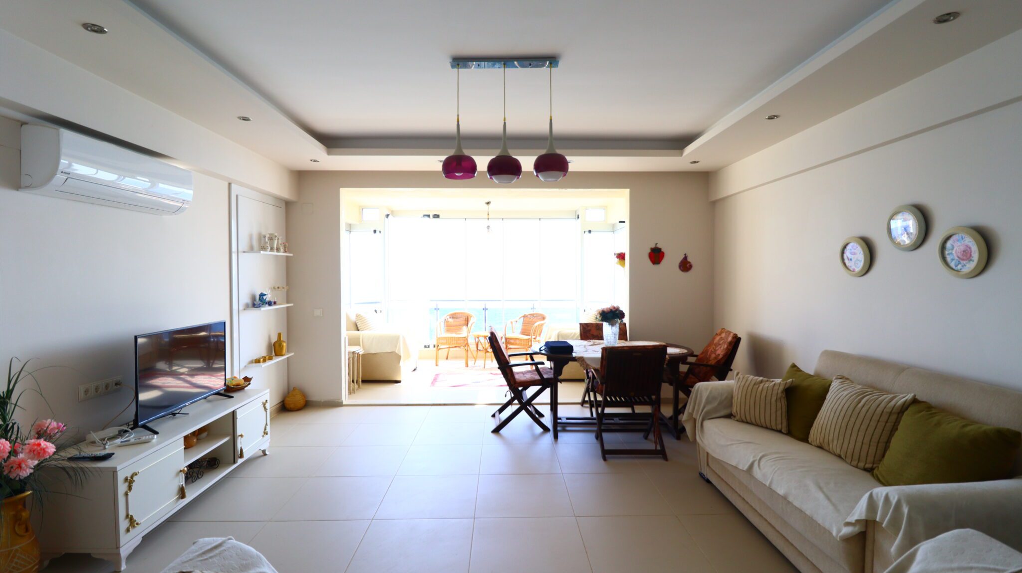 Mersin Erdemli Ayaş Sungate Satılık Denize sıfır 2+1 Daire