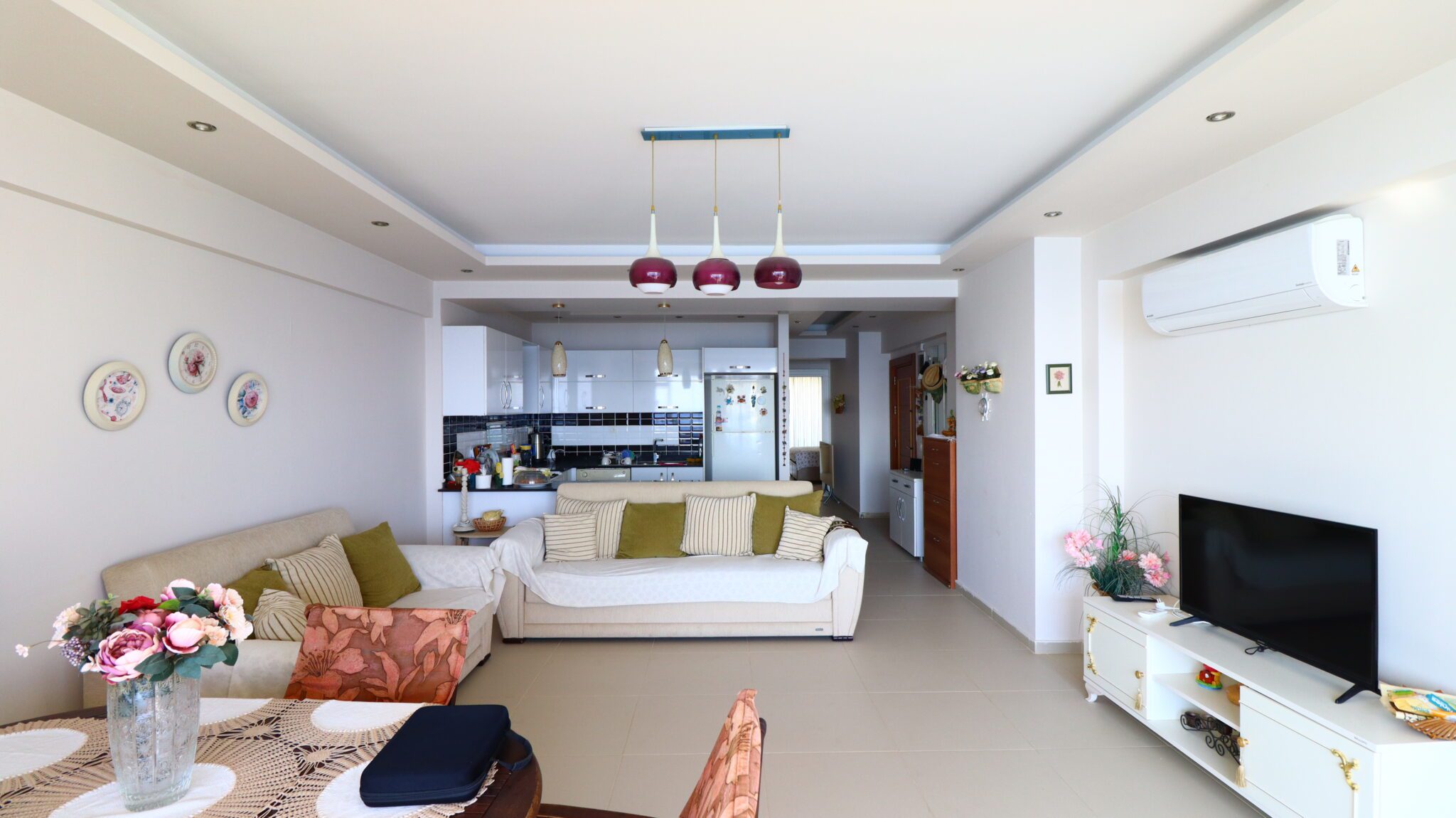 Mersin Erdemli Ayaş Sungate Satılık Denize sıfır 2+1 Daire
