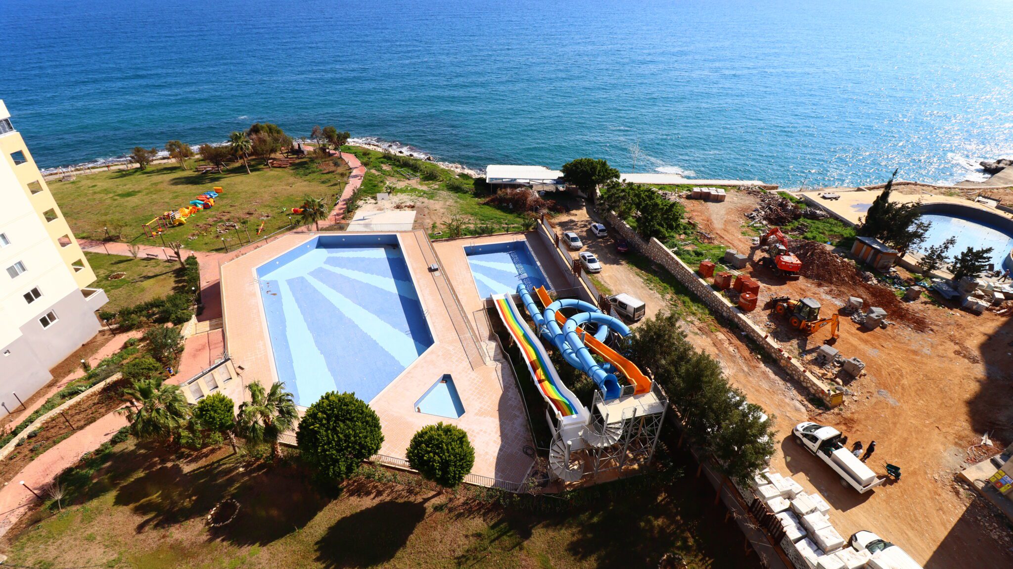 Mersin Erdemli Ayaş Sungate Satılık Denize sıfır 2+1 Daire