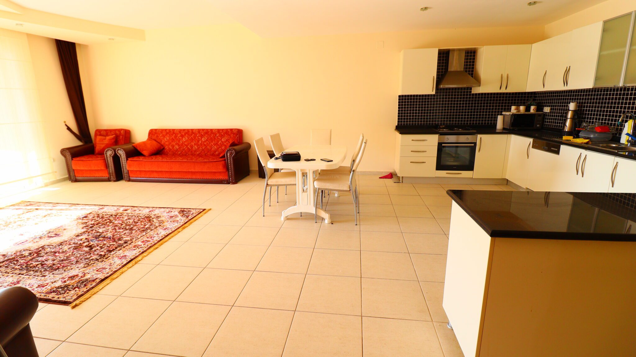 Mersin Erdemli Kargıpınarı Queenaba Site Möblierte Wohnung zu verkaufen 3+1 Gelegenheit