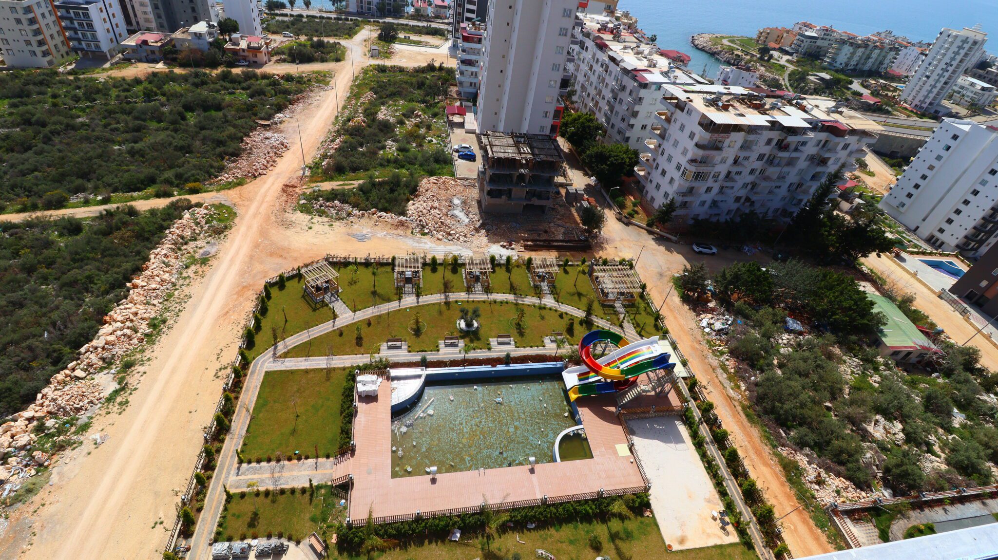 Mersin Erdemli Ayaş Alim Tower Satılık 2+1 Lüks Deniz Manzaralı Daire