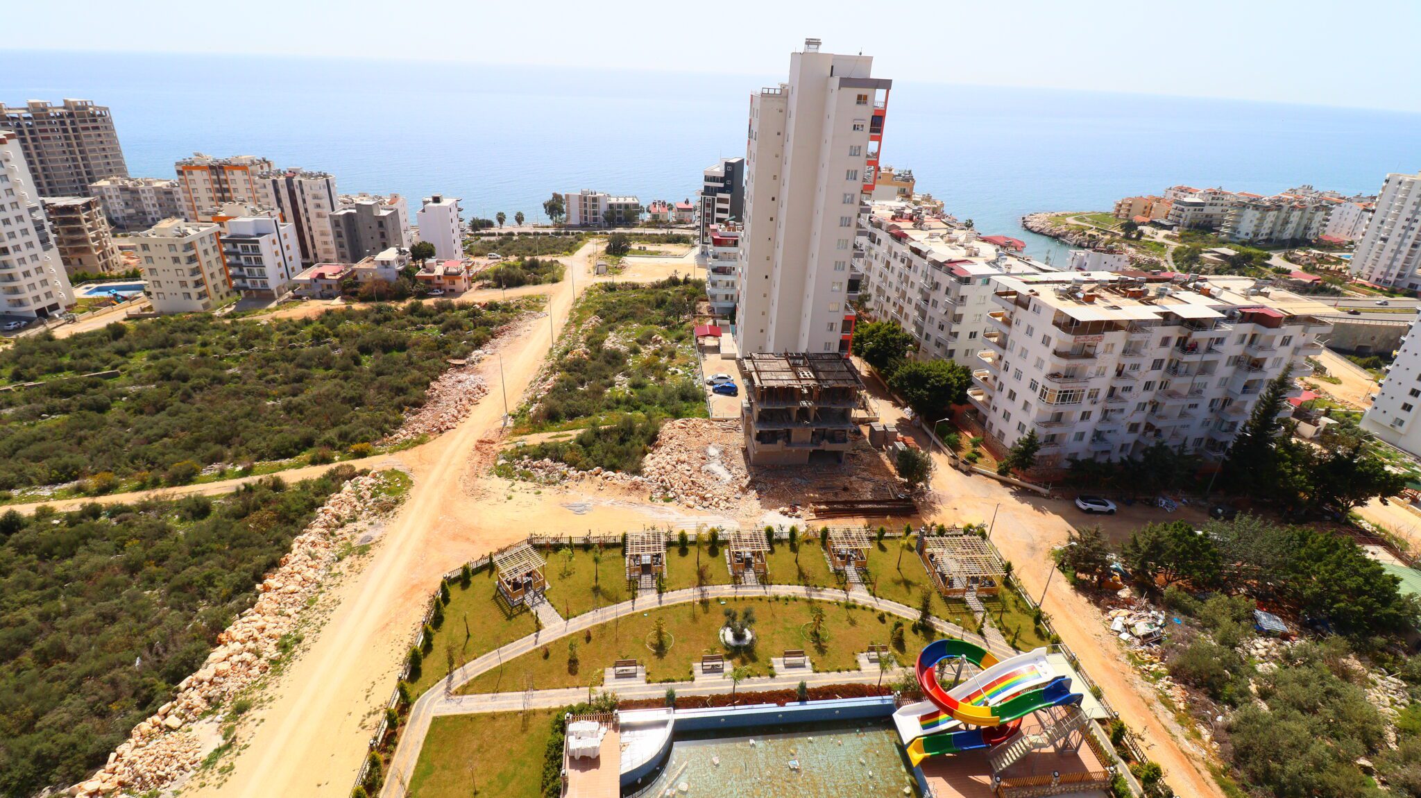 Mersin Erdemli Ayaş Alim Tower Satılık 2+1 Lüks Deniz Manzaralı Daire