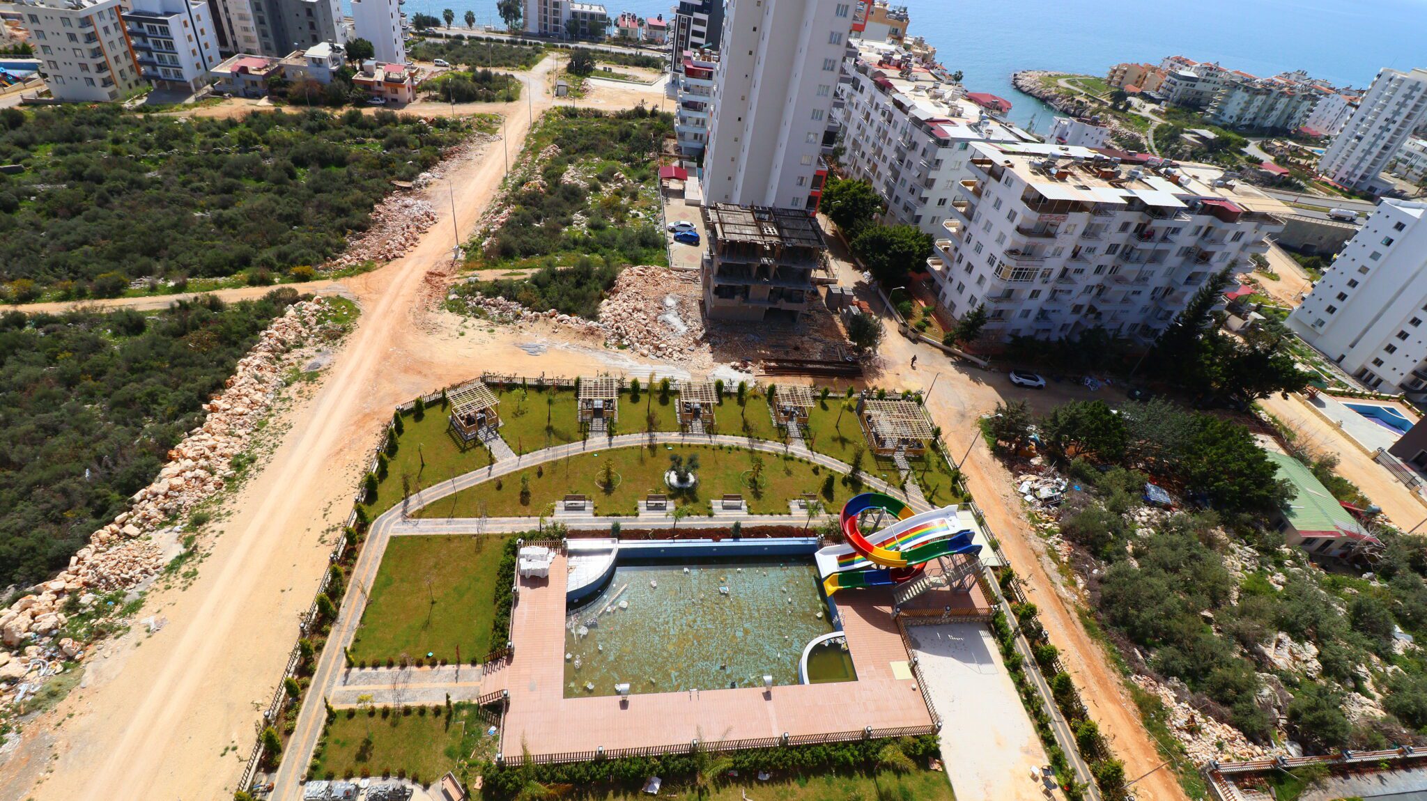 Mersin Erdemli Ayaş Alim Tower Satılık 2+1 Lüks Deniz Manzaralı Daire