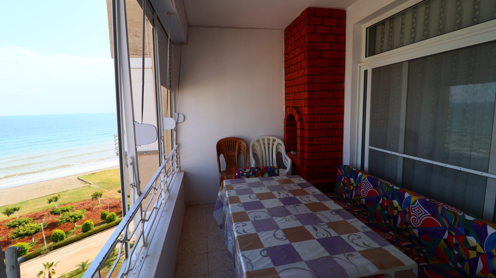 Mersin Erdemli Tömük Mehtap Tatil Sitesi Eşyalı Satılık 2+1 Dağ Deniz Cephe Daire