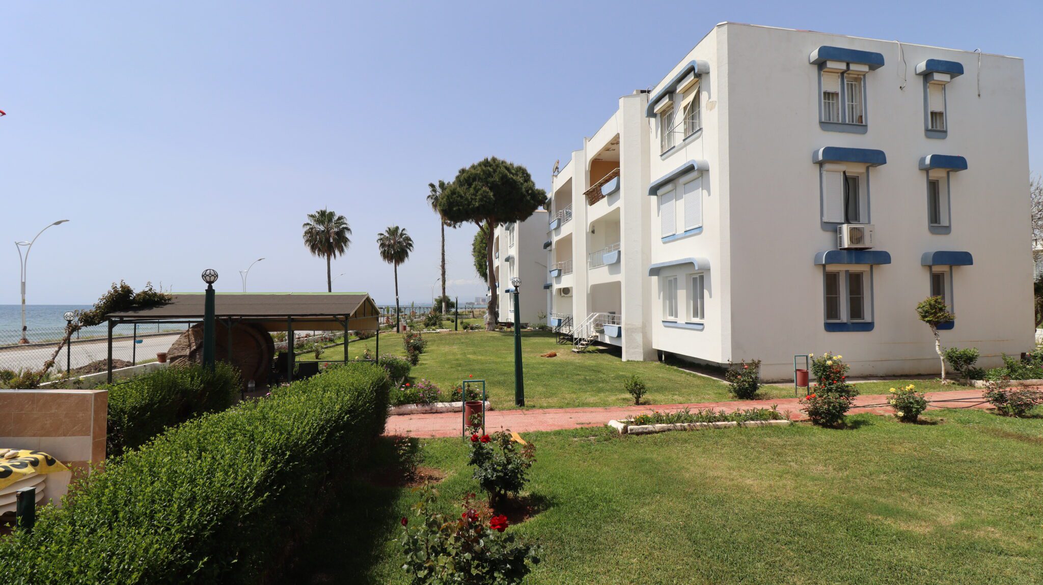 Mersin Erdemli Kargıpınarı Samanyolu Sitesi Denize Sıfır Satılık 2+1 Daire