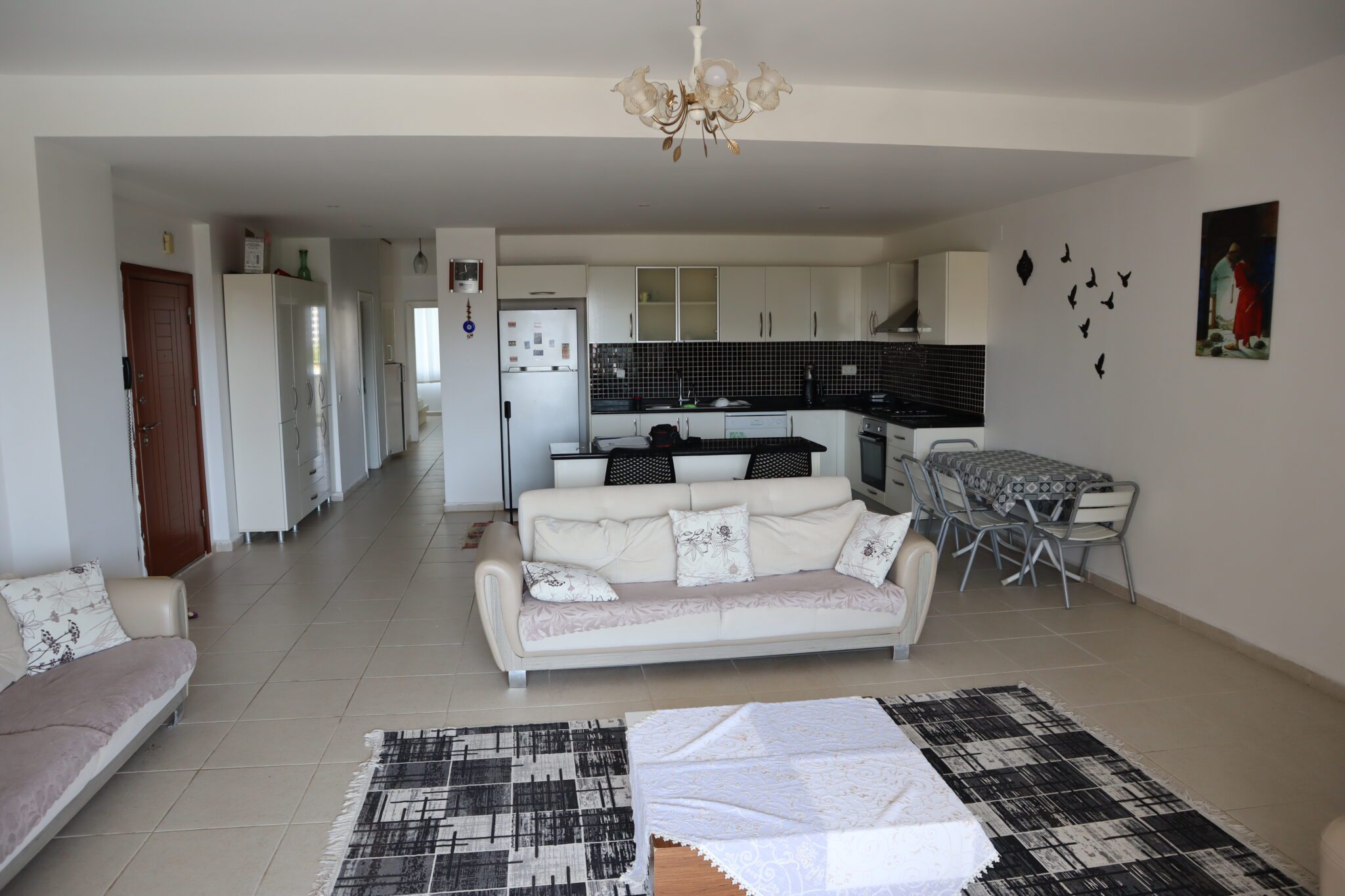 Mersin Erdemli Kargıpınarı Queenaba Sitesi Satılık 3+1 Bakımlı Daire