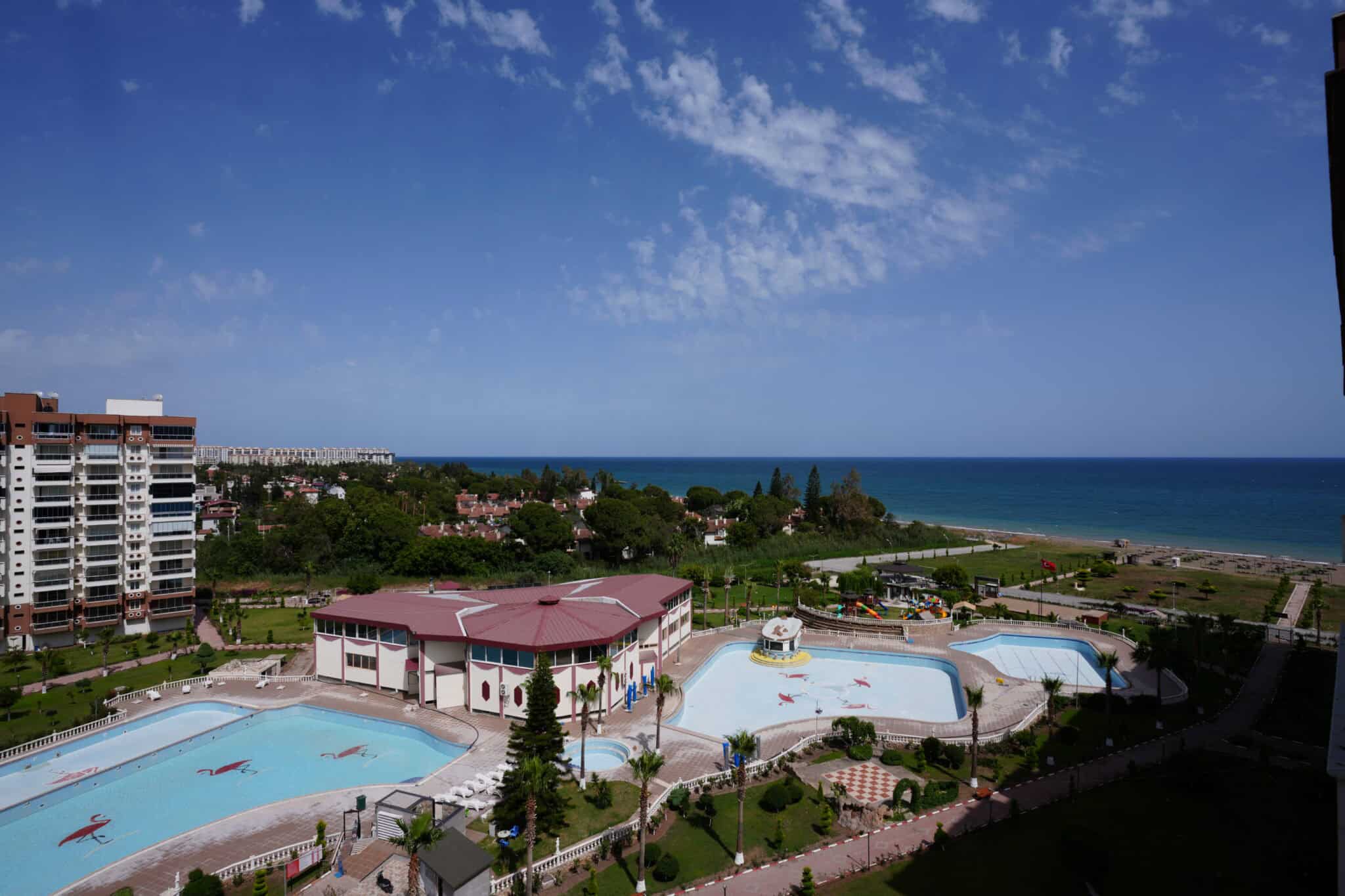 Mersin Erdemli Kargıpınarı Liparis Sunlife Eşyalı Kiralık  Deniz Manzaralı 2+1 Daire