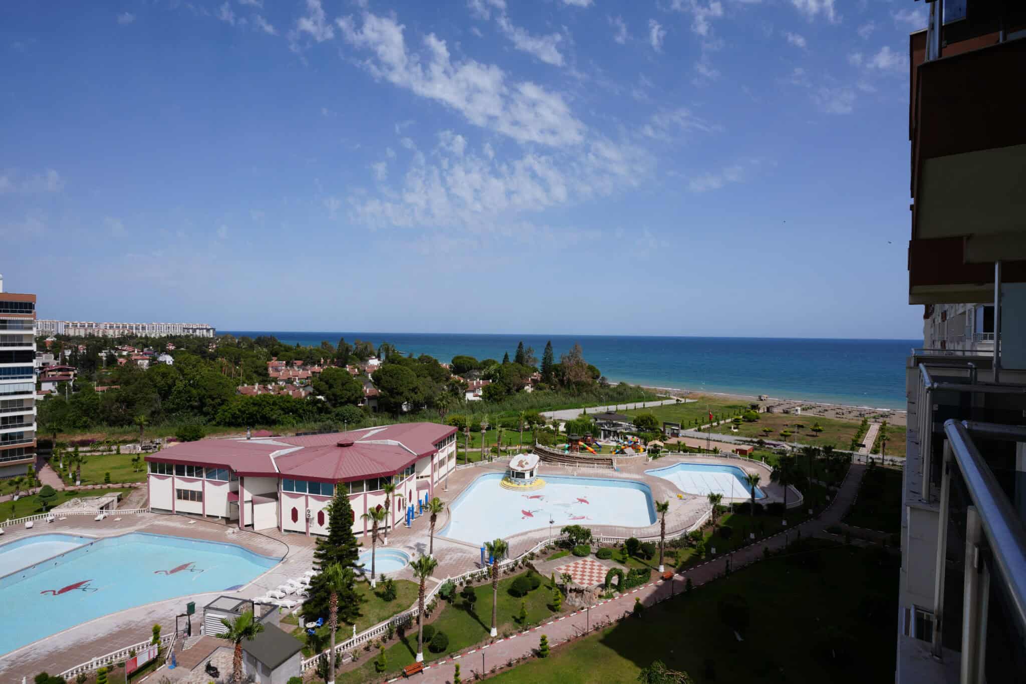 Mersin Erdemli Kargıpınarı Liparis Sunlife Eşyalı Kiralık  Deniz Manzaralı 2+1 Daire