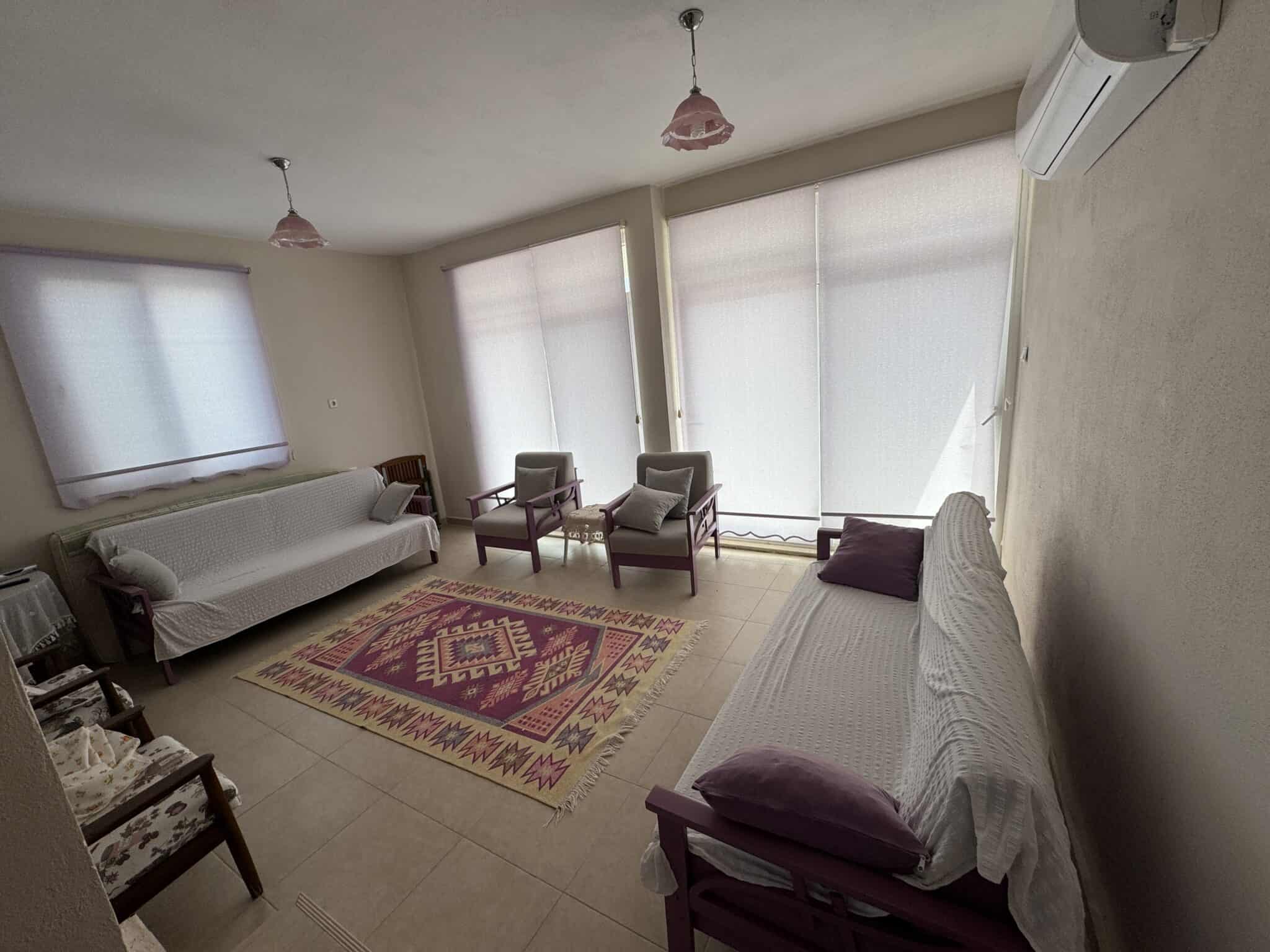Mersin Silifke Arkum Mekan Sitesi Satılık Bakımlı 4+1 Villa