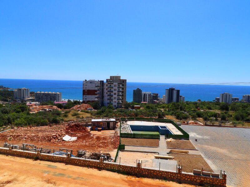 Mersin Erdemli Ayaş Site İçi Deniz Manzaralı Satılık 2+1 Sıfır Daire