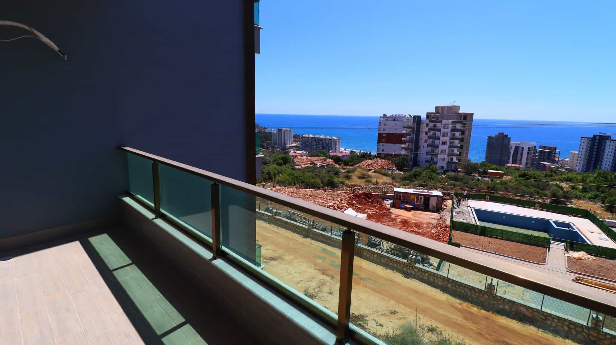 Mersin Erdemli Ayaş Site İçi Deniz Manzaralı Satılık 2+1 Sıfır Daire