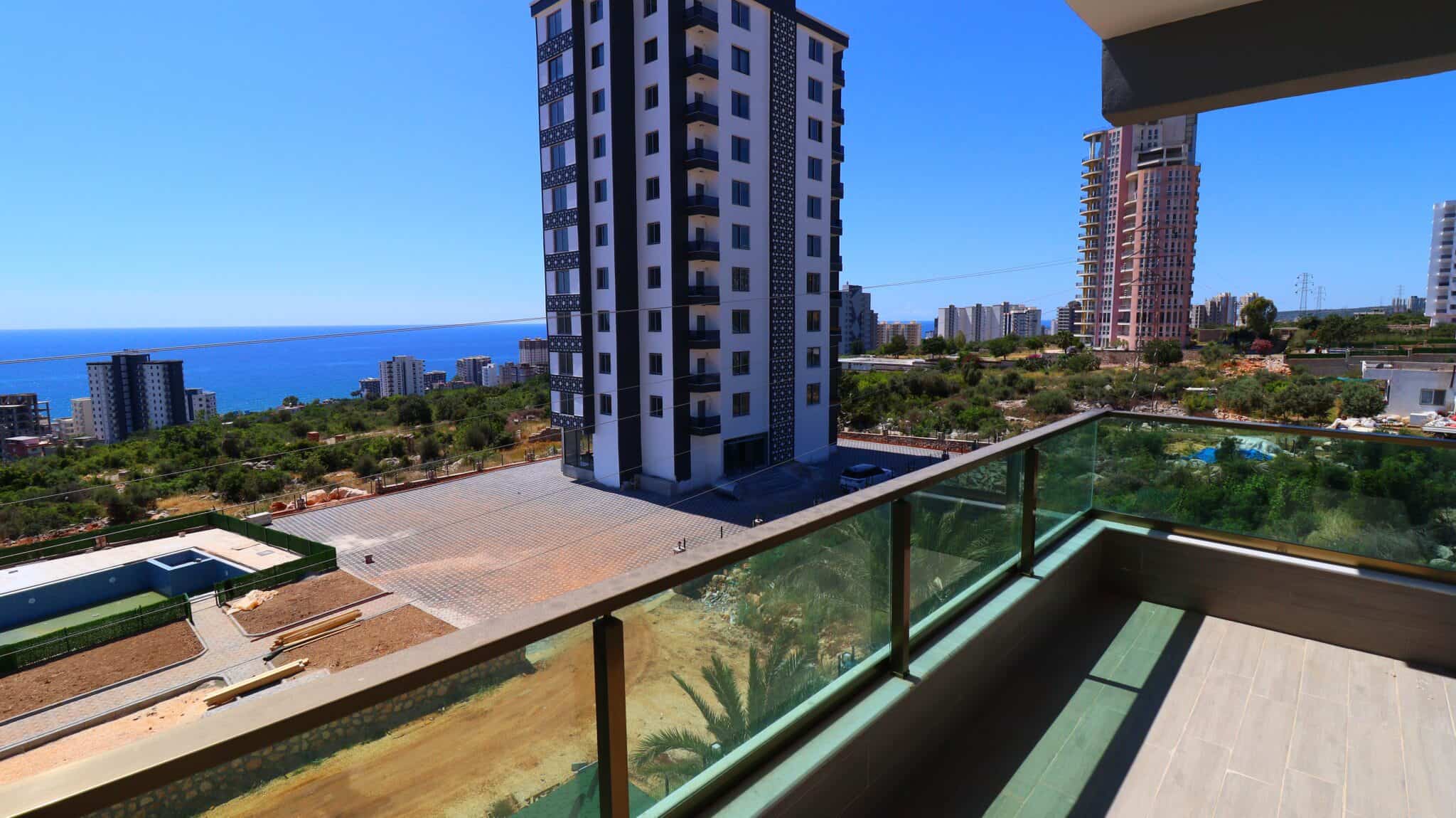 Mersin Erdemli Ayaş Site İçi Deniz Manzaralı Satılık 2+1 Sıfır Daire