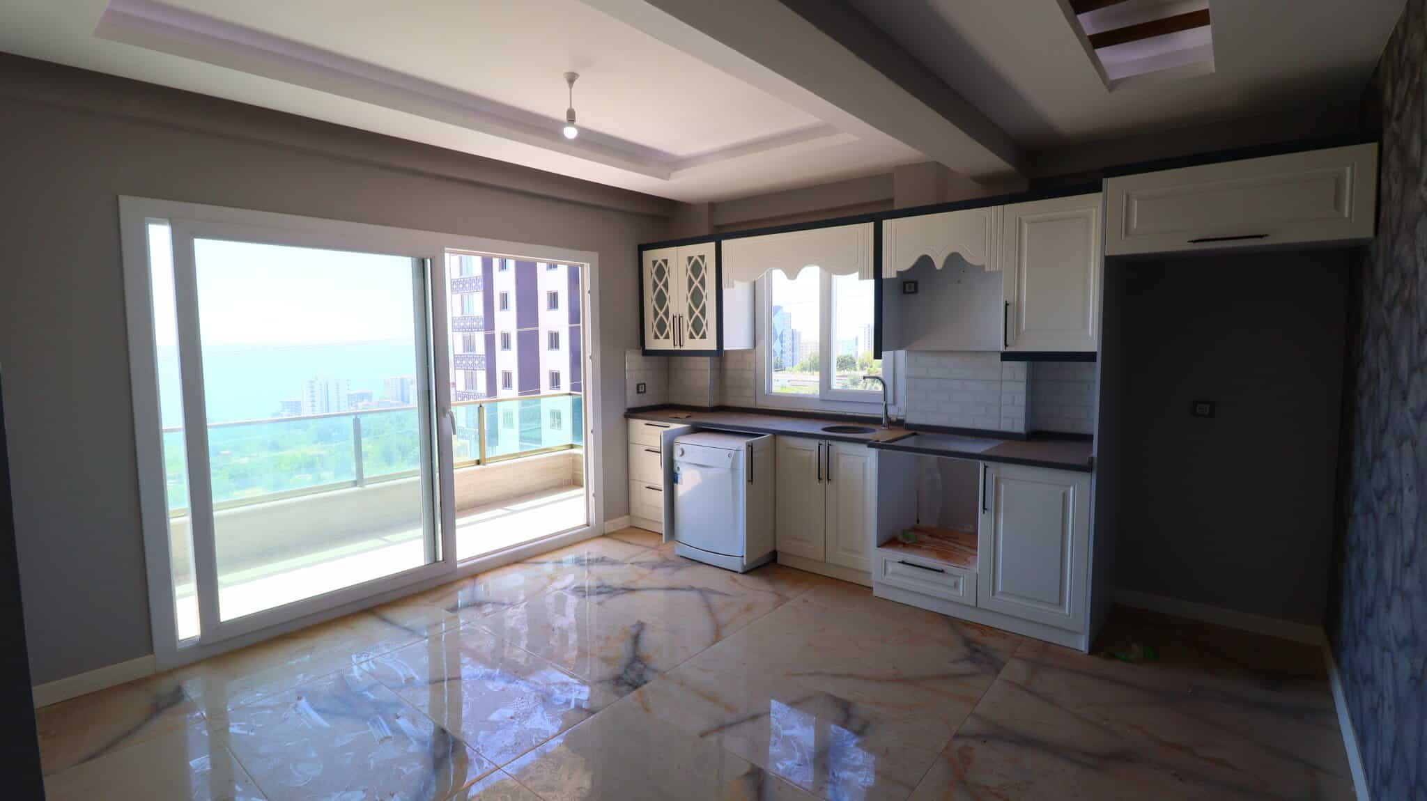 Mersin Erdemli Ayaş Site İçi Deniz Manzaralı Satılık 2+1 Sıfır Daire