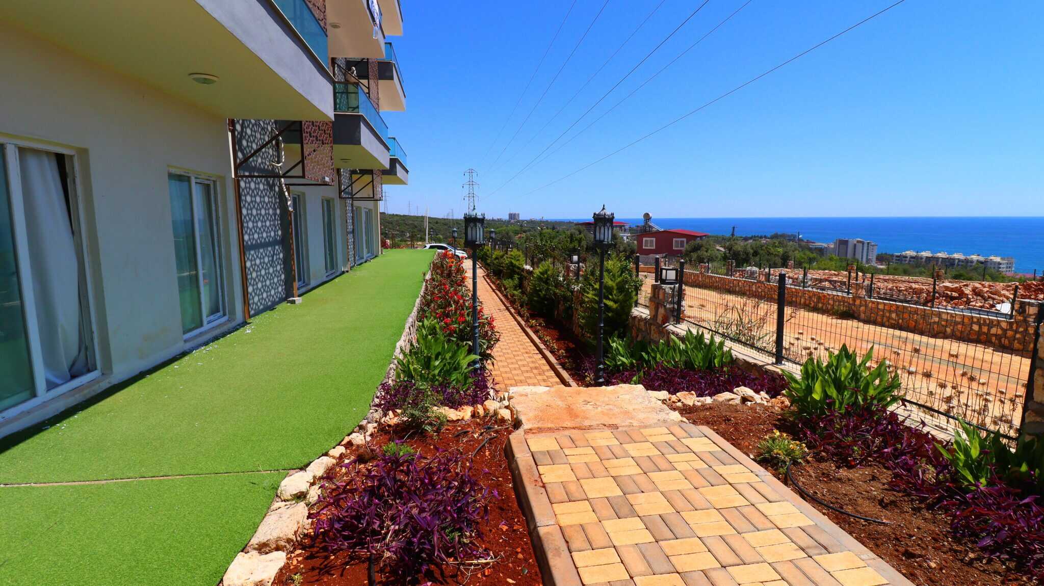 Mersin Erdemli Ayaş Site İçi Deniz Manzaralı Satılık 2+1 Sıfır Daire