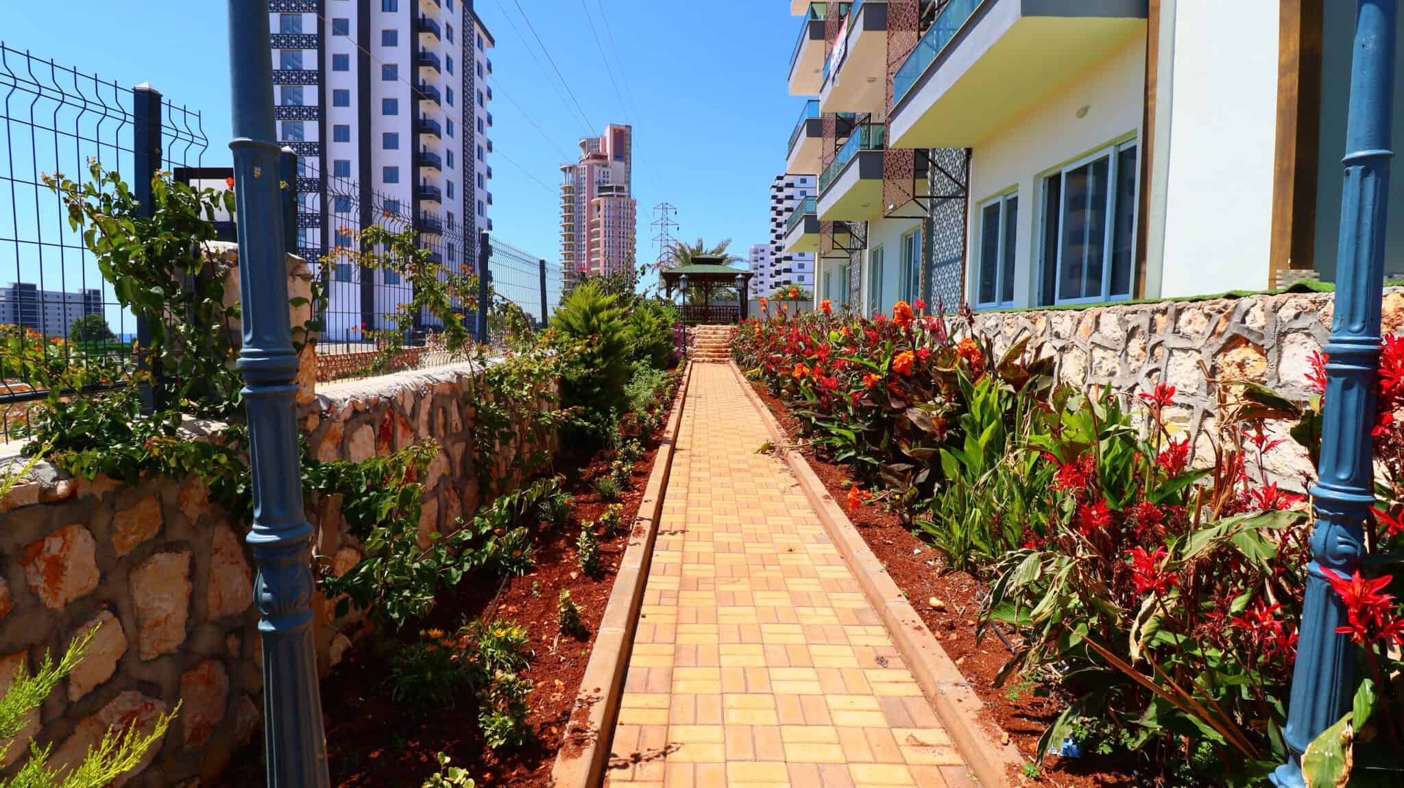 Mersin Erdemli Ayaş Site İçi Deniz Manzaralı Satılık 2+1 Sıfır Daire