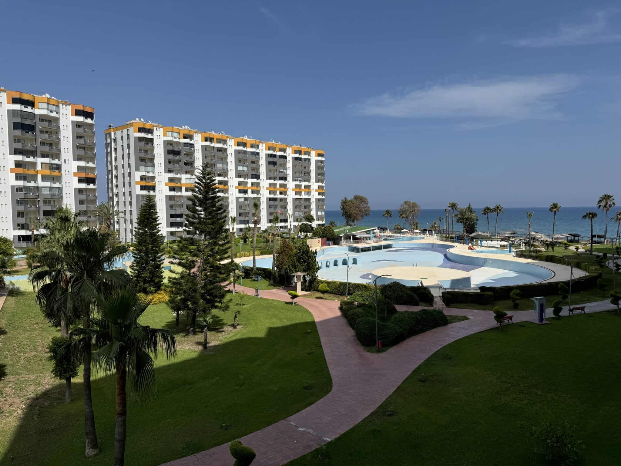 Mersin Erdemli Denize Sıfır Queenaba Sitesi Satılık Köşe Daire E Blok