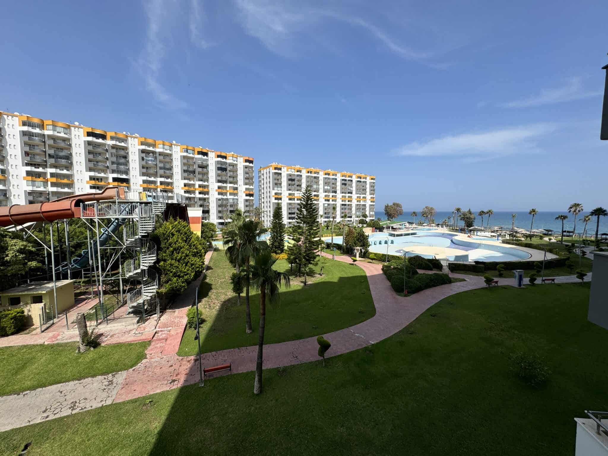 Mersin Erdemli Denize Sıfır Queenaba Sitesi Satılık Köşe Daire E Blok