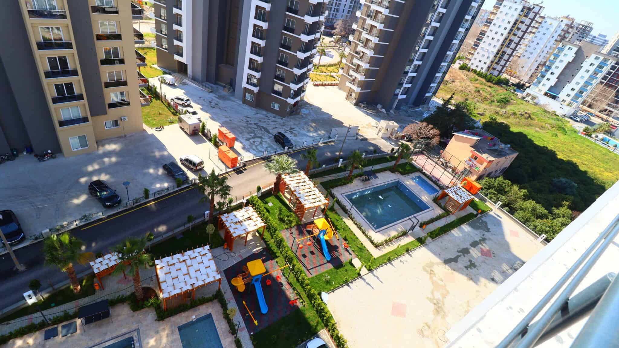 Mersin Erdemli Tömük Aktan Vip Satılık Sıfır 1+1 Daire