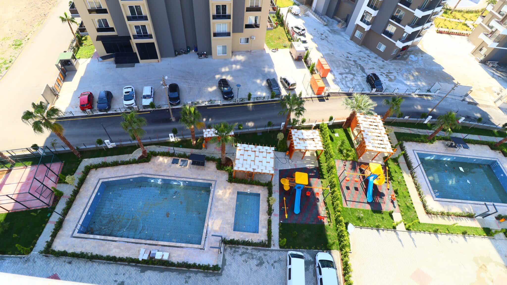 Mersin Erdemli Tömük Aktan Vip Satılık Sıfır 1+1 Daire