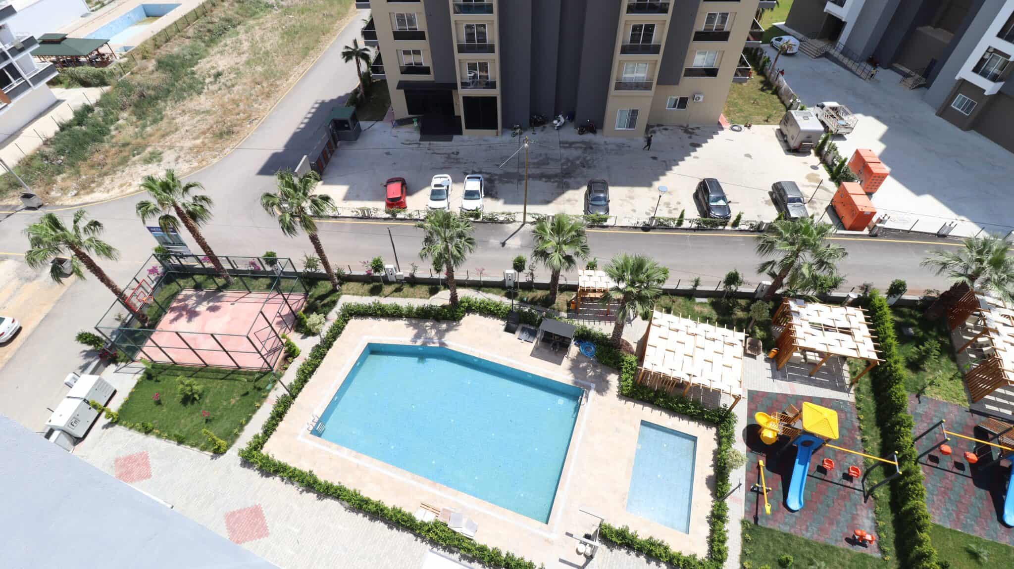 Mersin Erdemli Tömük Aktan Vip Satılık Sıfır 1+1 Daire