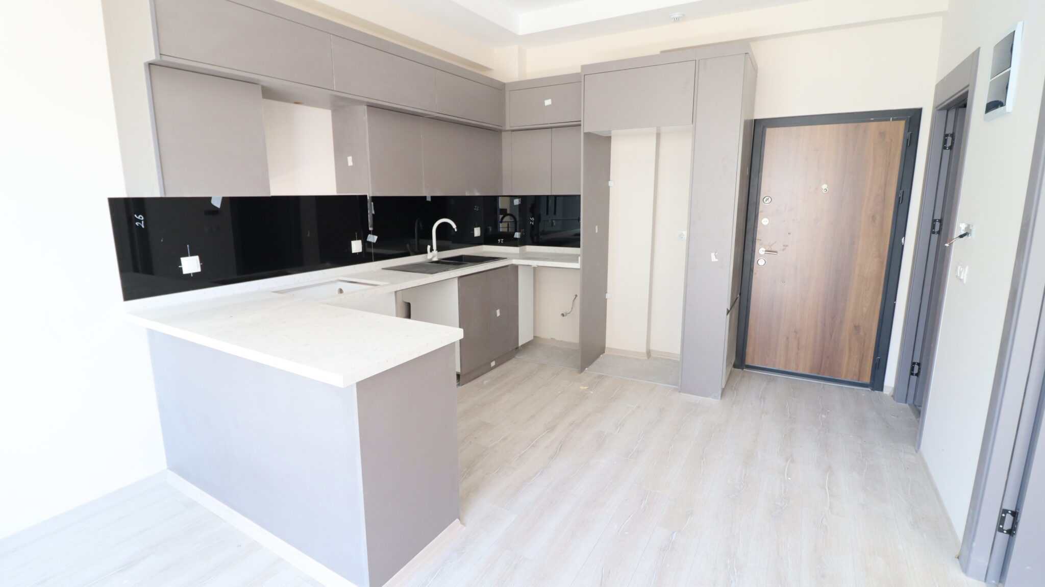 Mersin Erdemli Tömük Aktan Vip Satılık Sıfır 1+1 Daire