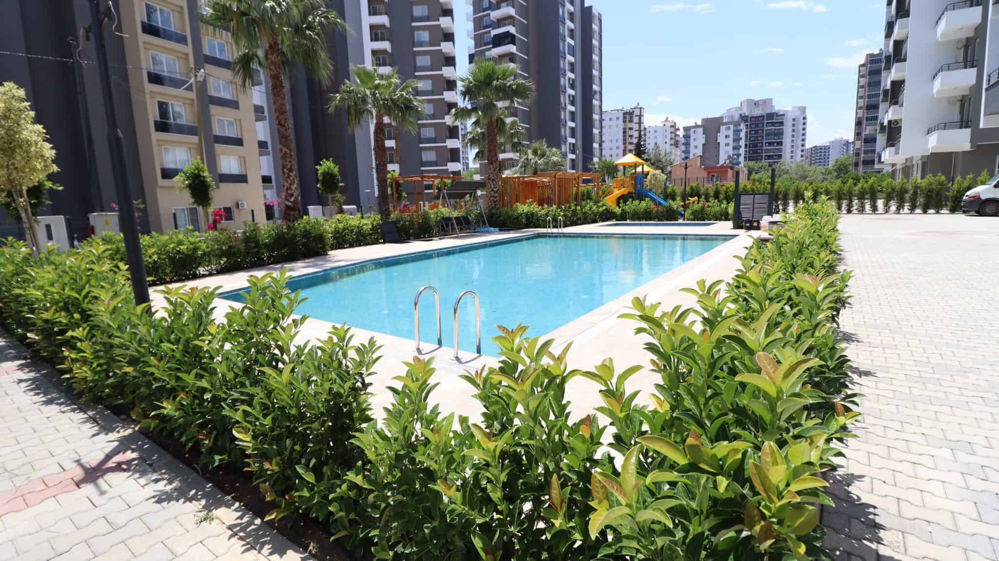 Mersin Erdemli Tömük Aktan Vip Satılık Sıfır 1+1 Daire