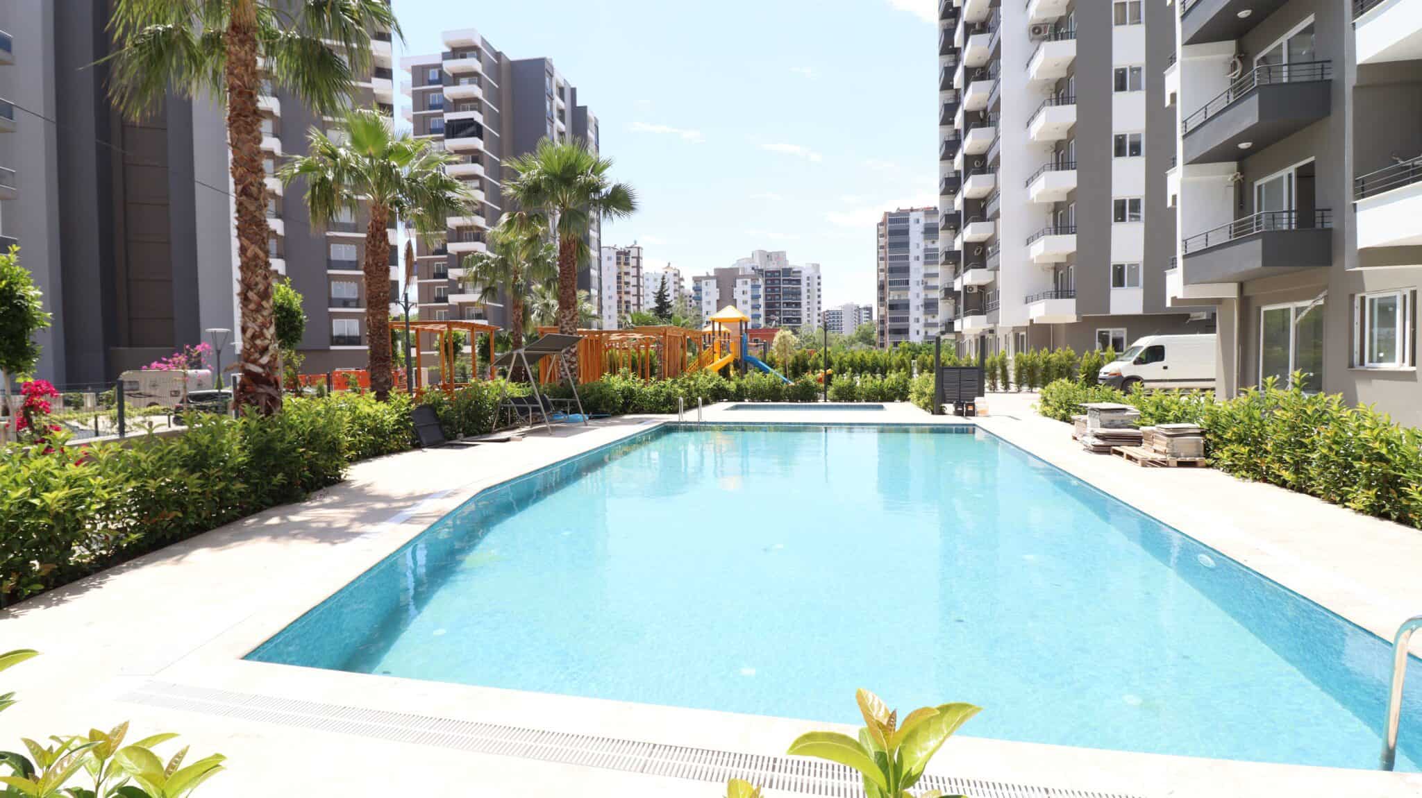 Mersin Erdemli Tömük Aktan Vip Satılık Sıfır 1+1 Daire