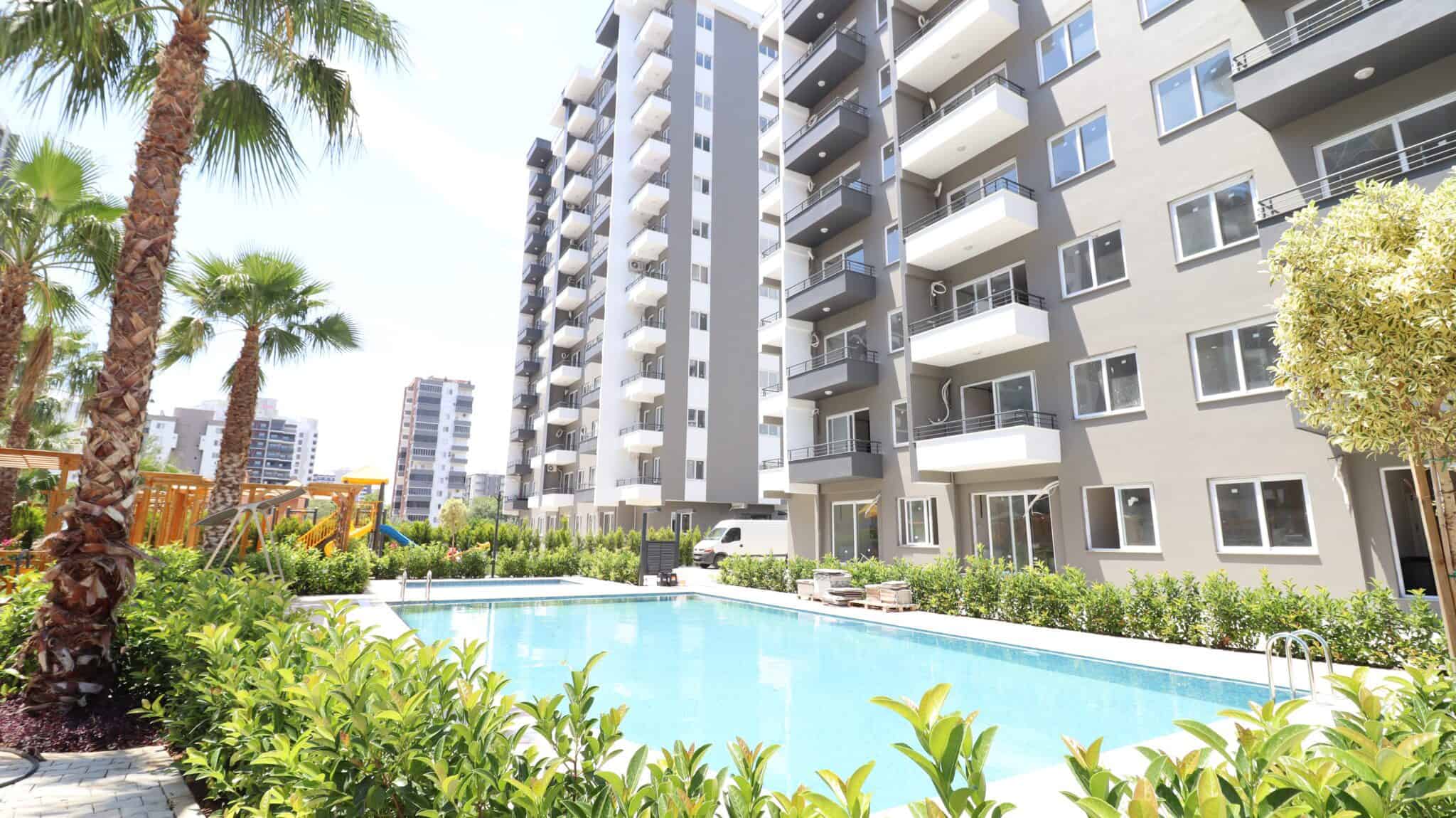 Mersin Erdemli Tömük Aktan Vip Satılık Sıfır 1+1 Daire