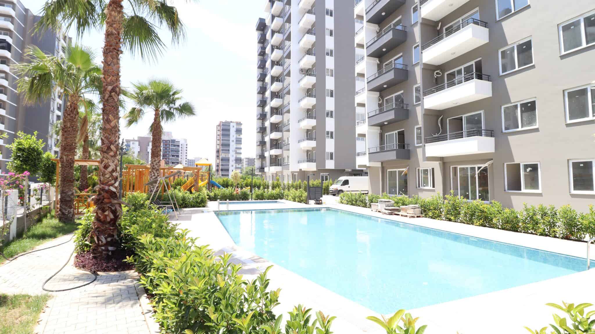Mersin Erdemli Tömük Aktan Vip Satılık Sıfır 1+1 Daire