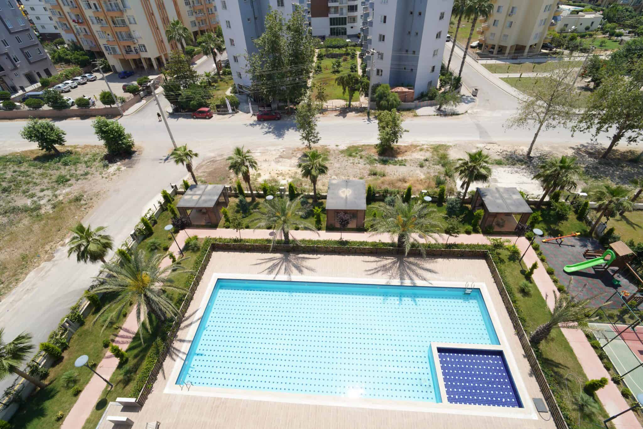 Mersin Erdemli Tömük Exen Projede Satılık Oturuma Hazır 1+1 Güney Cephe Daire