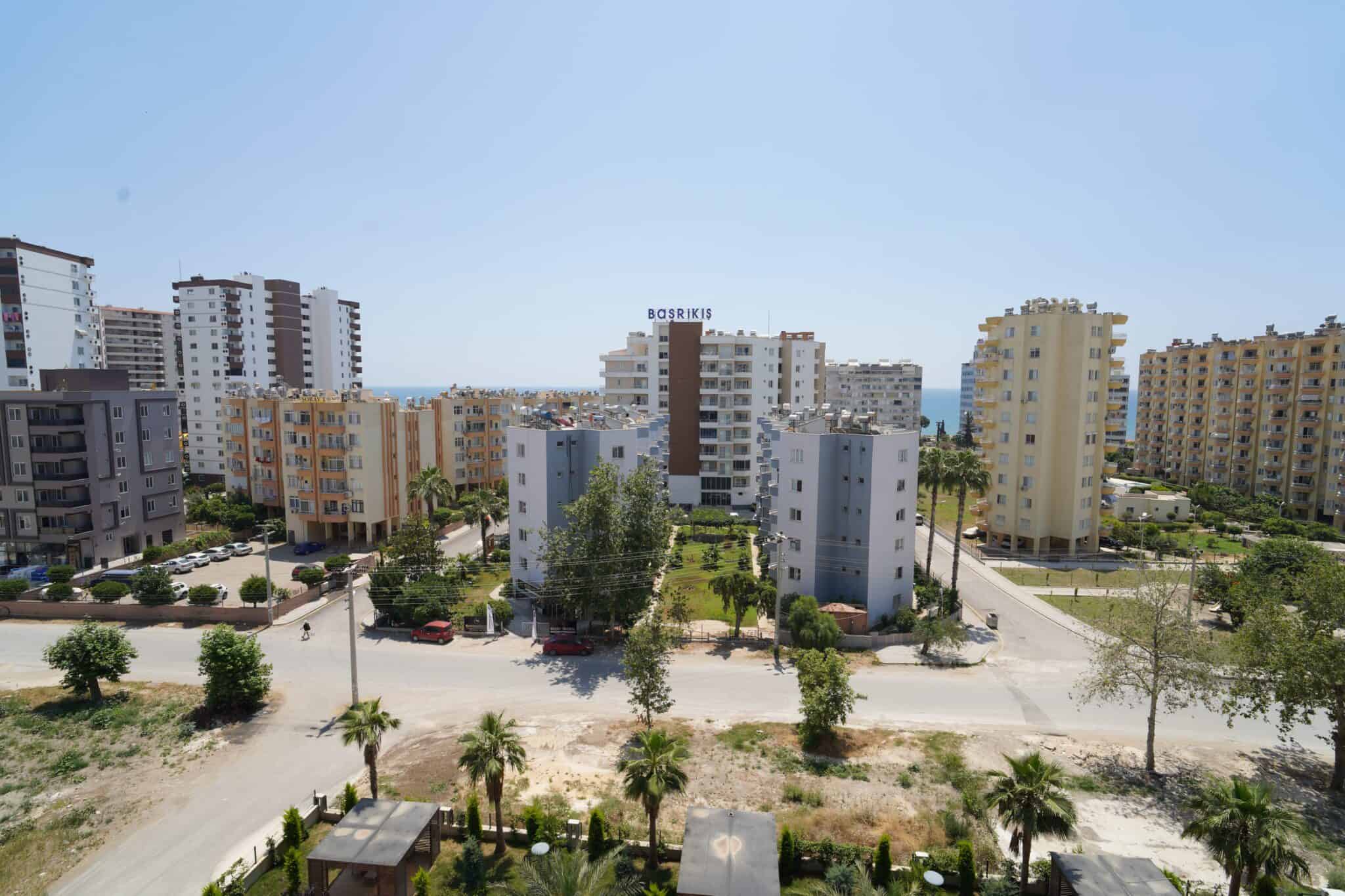 Mersin Erdemli Tömük Exen Projede Satılık Oturuma Hazır 1+1 Güney Cephe Daire