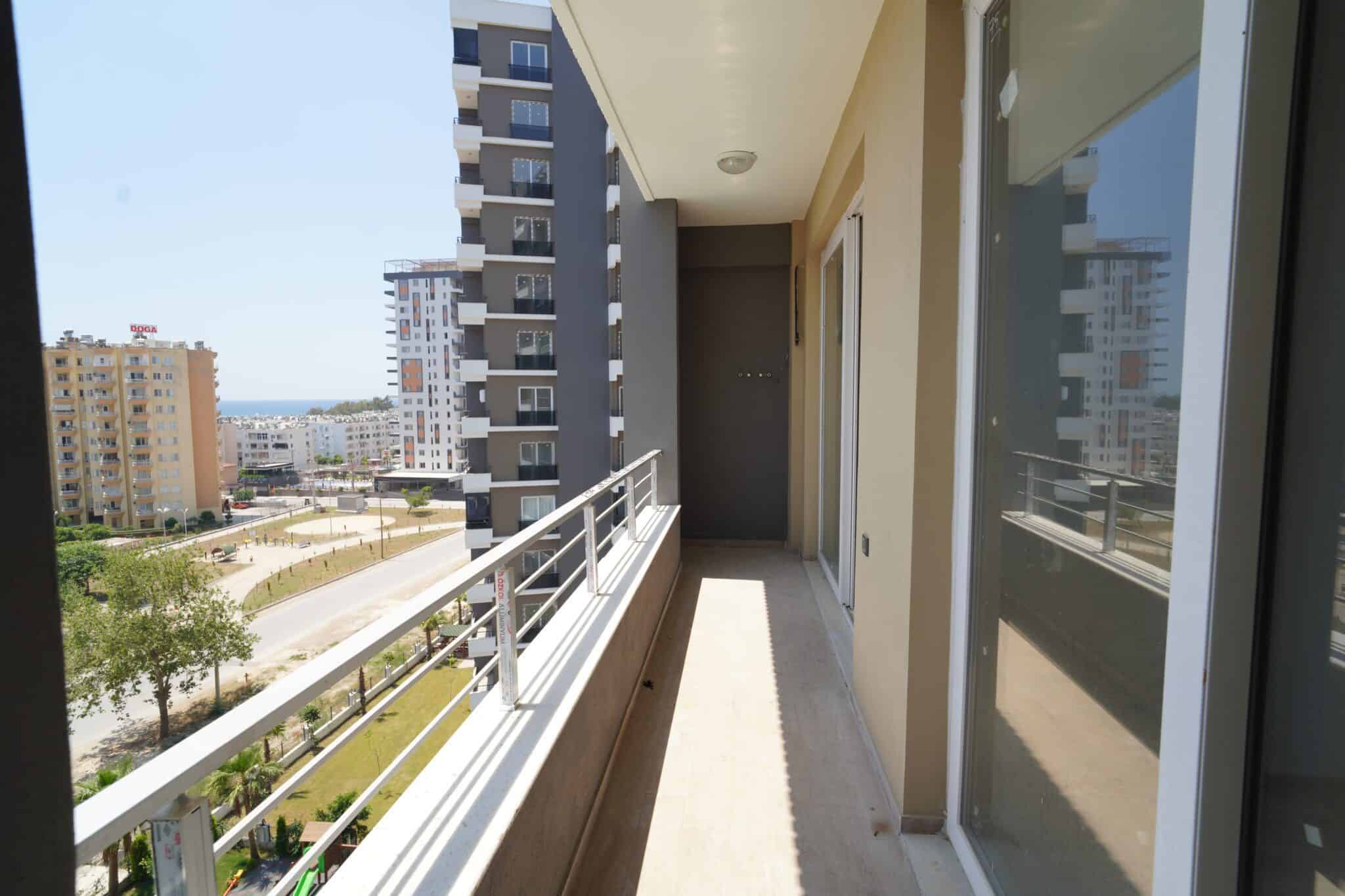 Mersin Erdemli Tömük Exen Projede Satılık Oturuma Hazır 1+1 Güney Cephe Daire