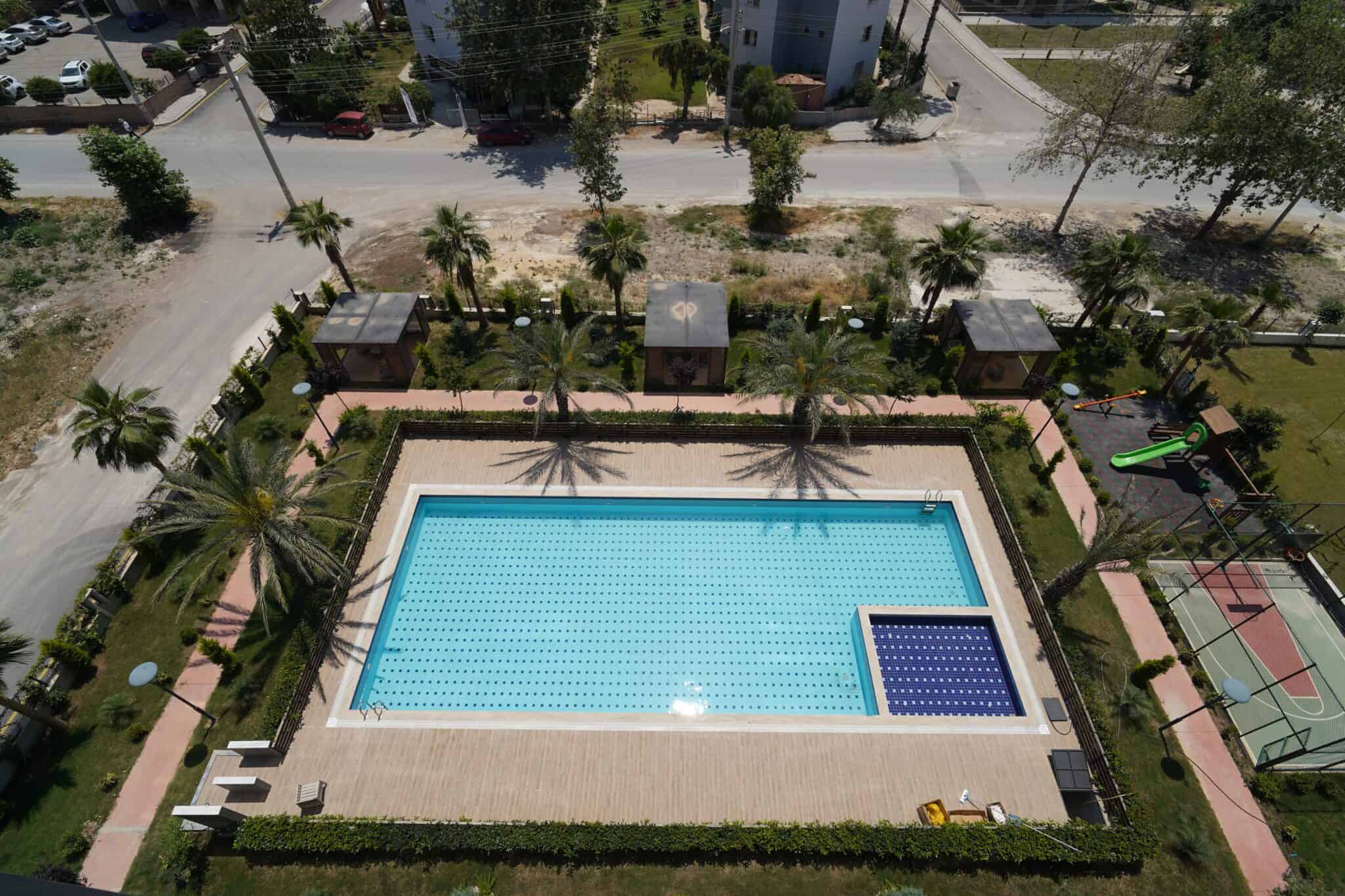Mersin Erdemli Tömük Exen Projede Satılık Oturuma Hazır 1+1 Güney Cephe Daire