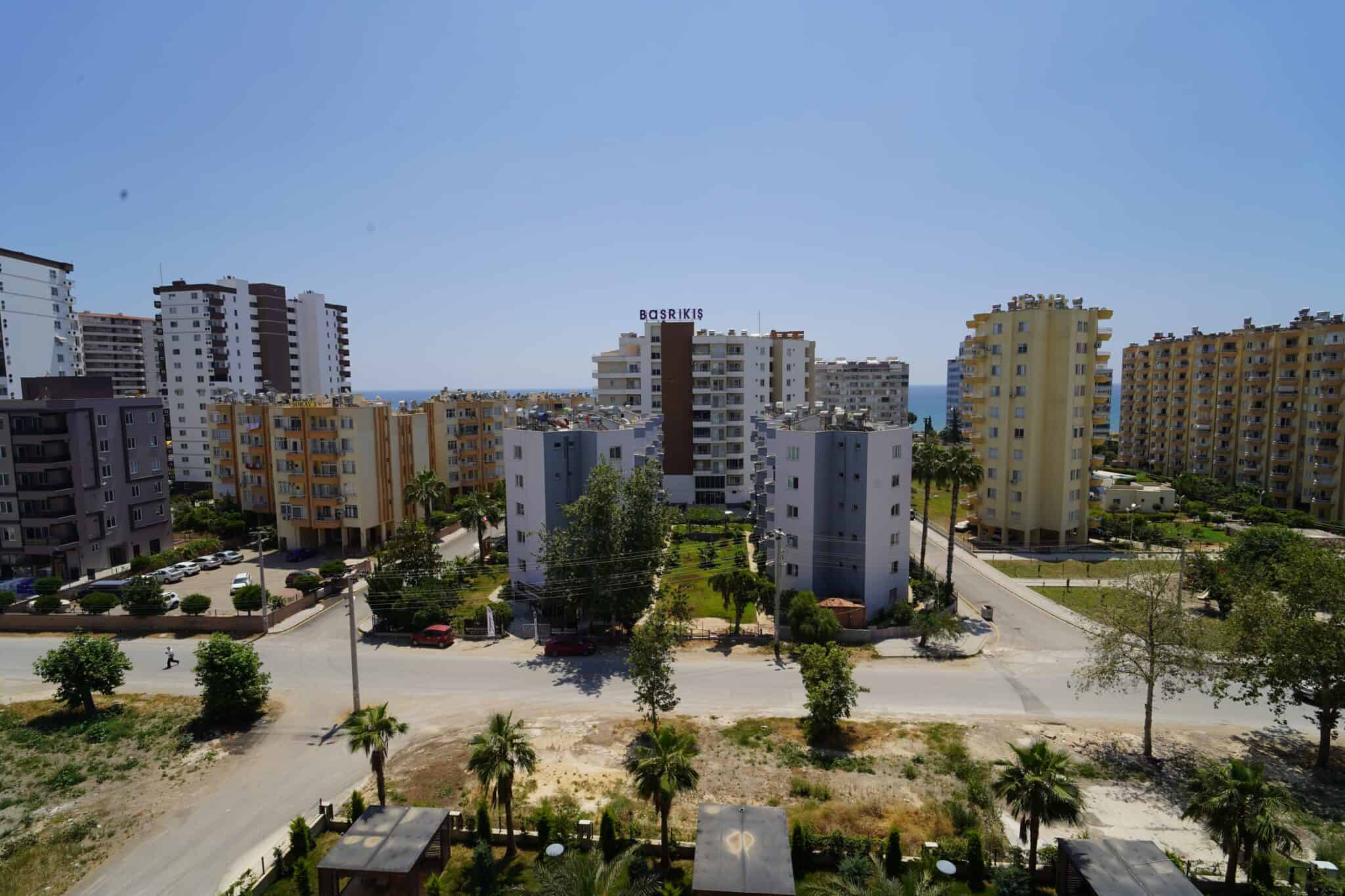 Mersin Erdemli Tömük Exen Projede Satılık Oturuma Hazır 1+1 Güney Cephe Daire