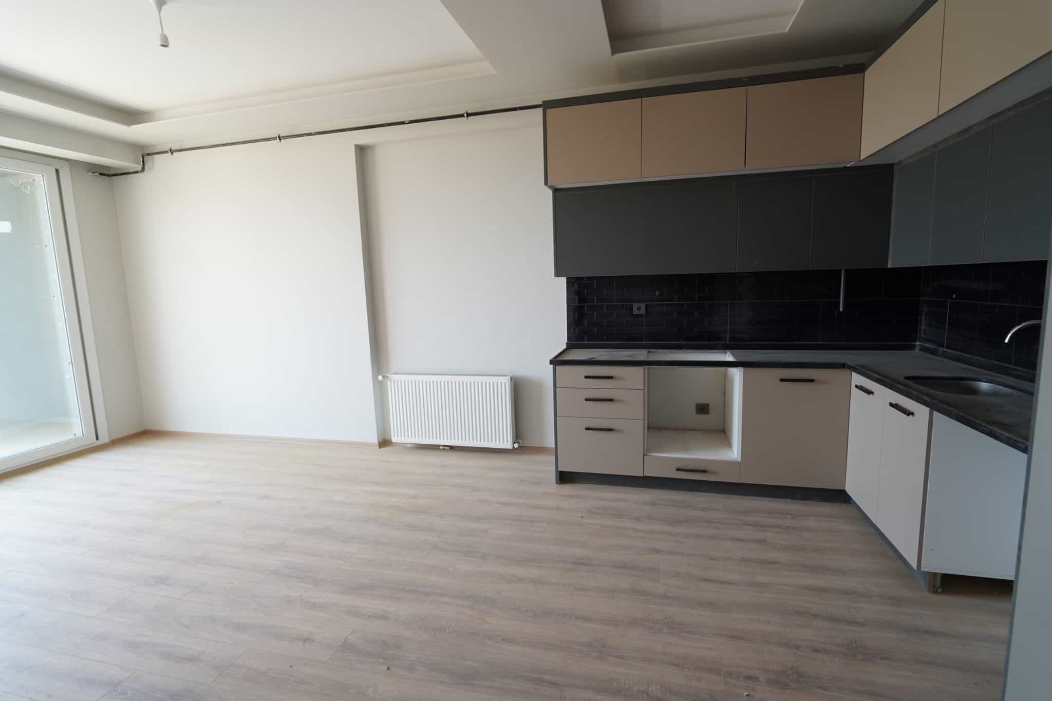 Mersin Erdemli Tömük Exen Projede Satılık Oturuma Hazır 1+1 Güney Cephe Daire