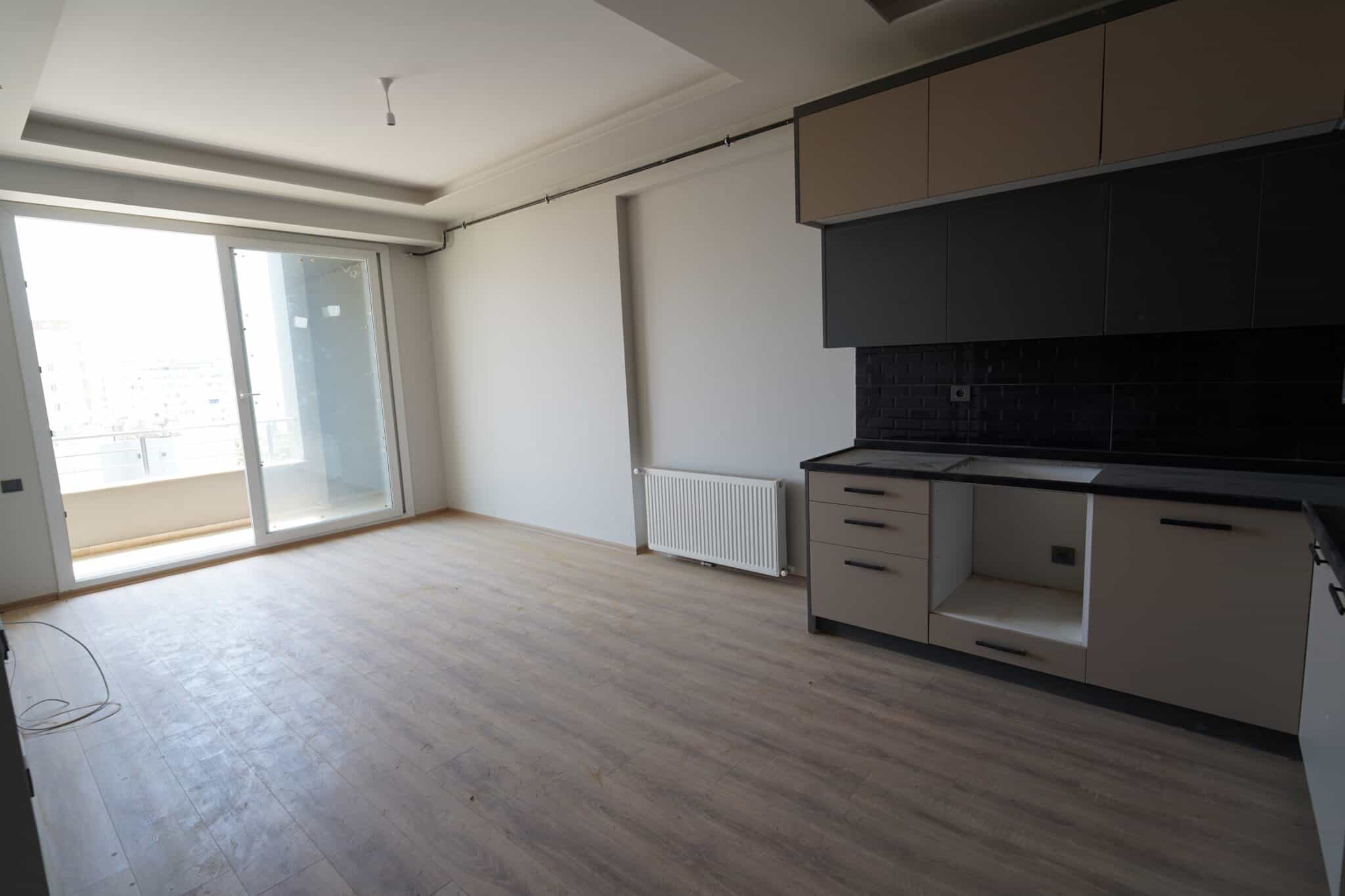 Mersin Erdemli Tömük Exen Projede Satılık Oturuma Hazır 1+1 Güney Cephe Daire