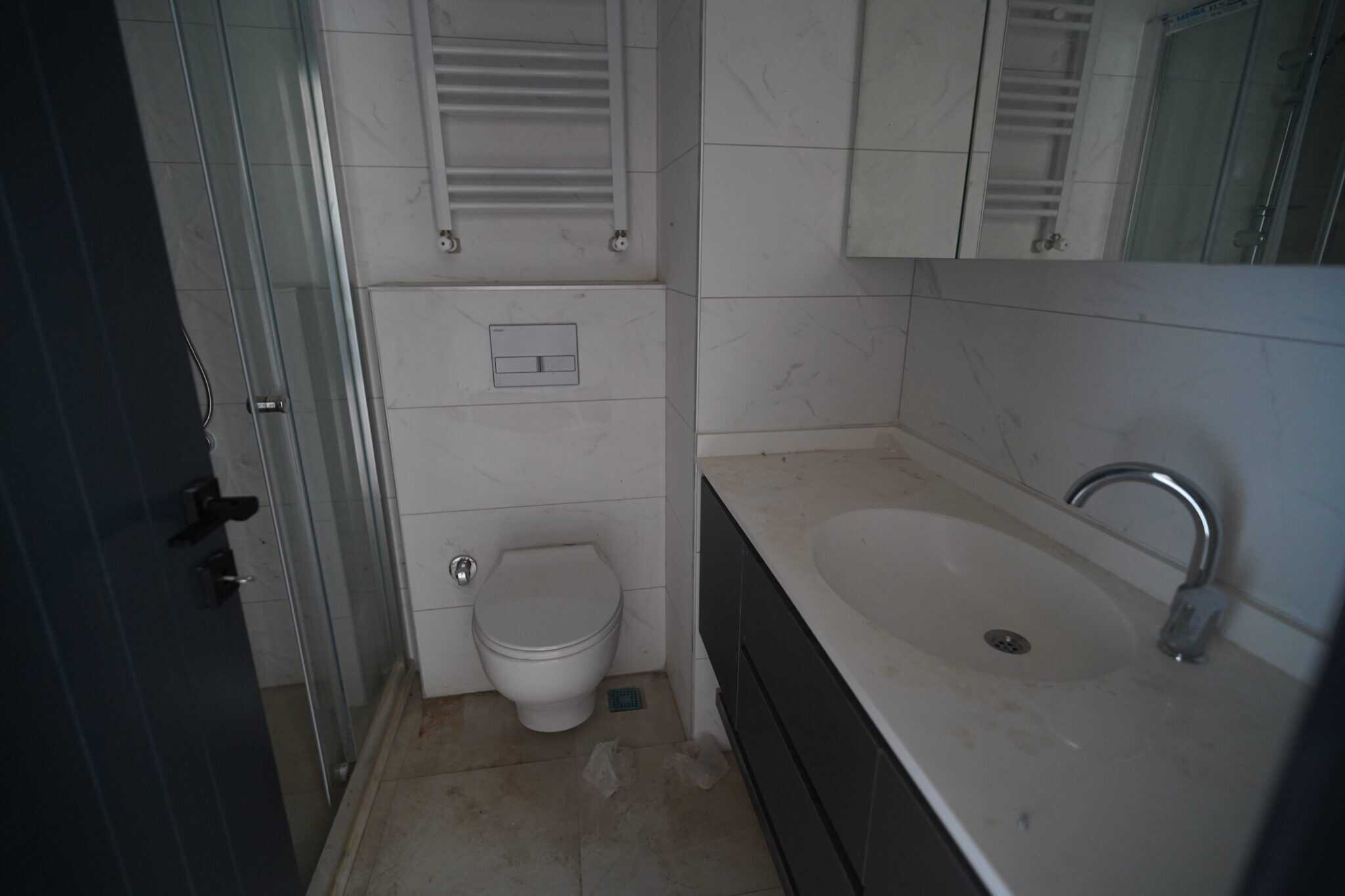 Mersin Erdemli Tömük Exen Projede Satılık Oturuma Hazır 1+1 Güney Cephe Daire
