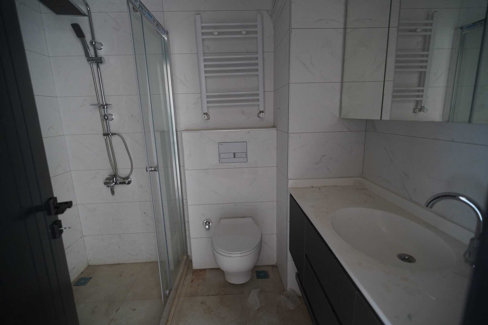 Mersin Erdemli Tömük Exen Projede Satılık Oturuma Hazır 1+1 Güney Cephe Daire