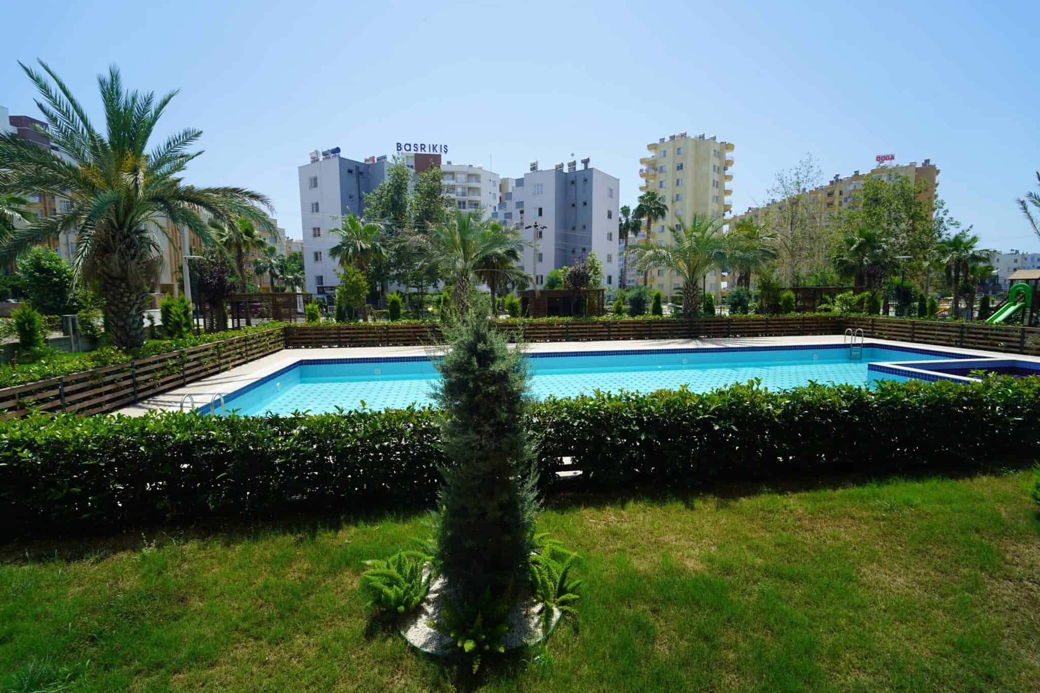 Mersin Erdemli Tömük Exen Projede Satılık Oturuma Hazır 1+1 Güney Cephe Daire