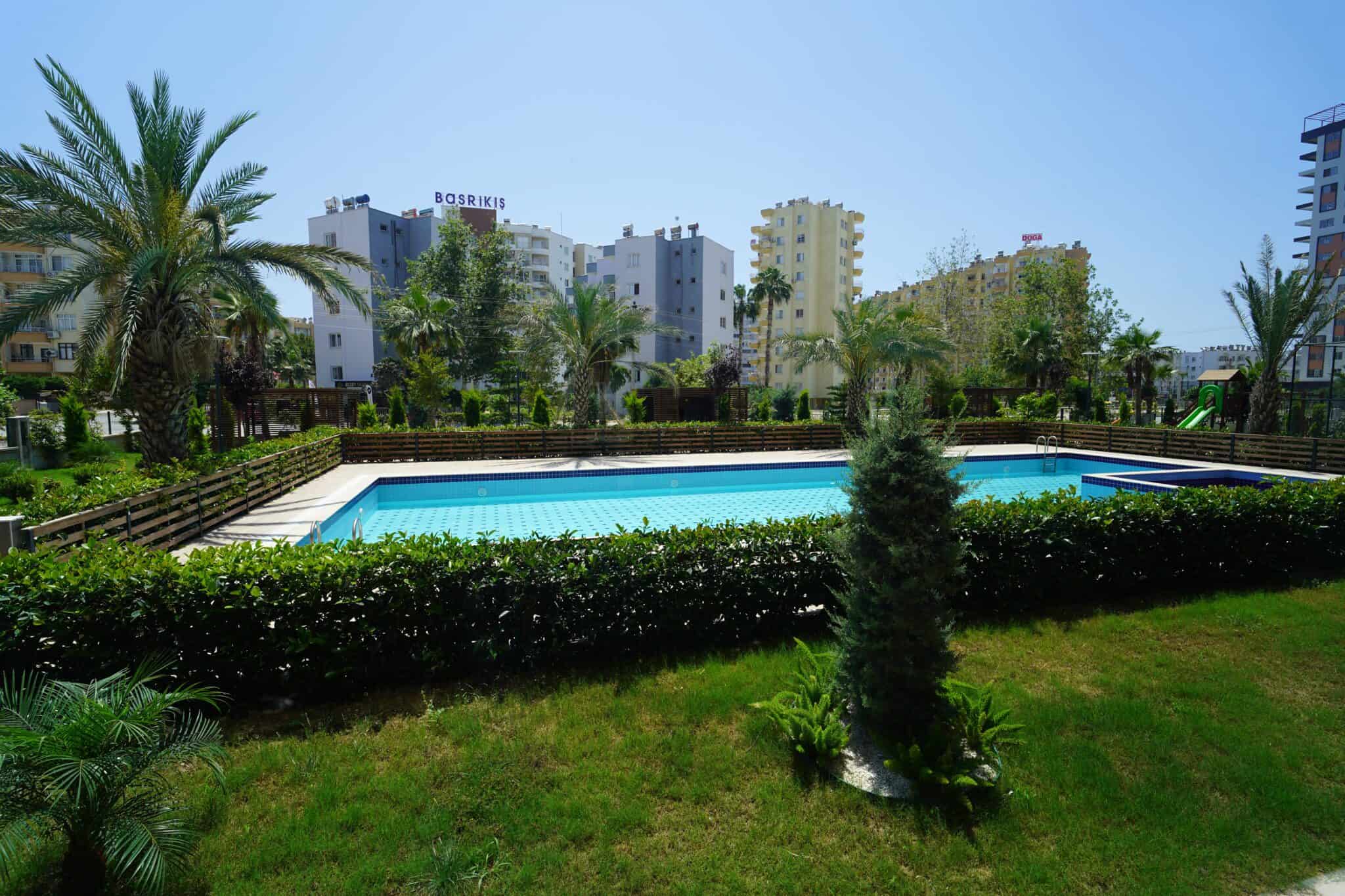 Mersin Erdemli Tömük Exen Projede Satılık Oturuma Hazır 1+1 Güney Cephe Daire