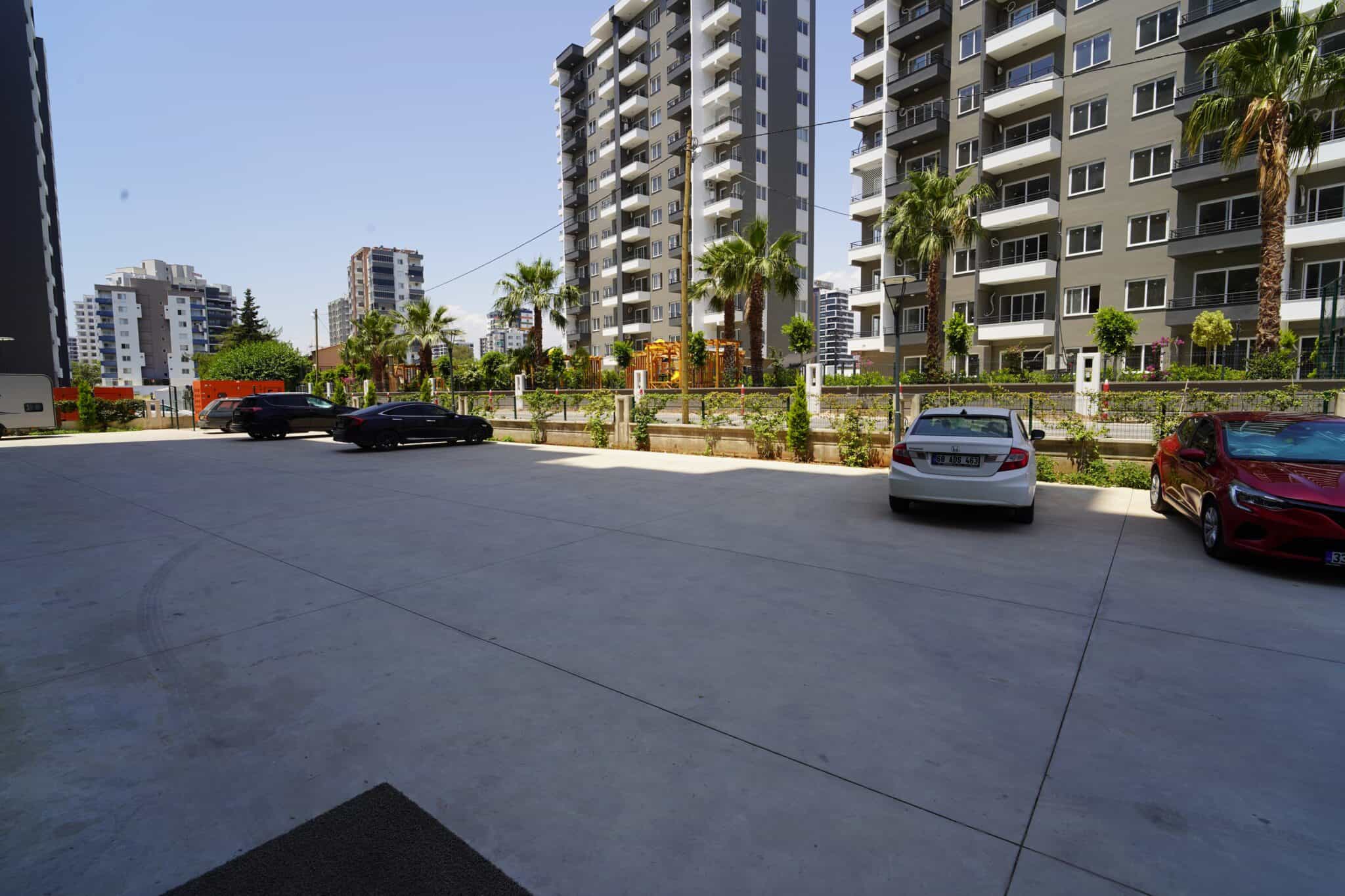 Mersin Erdemli Tömük Exen Projede Satılık Oturuma Hazır 1+1 Güney Cephe Daire