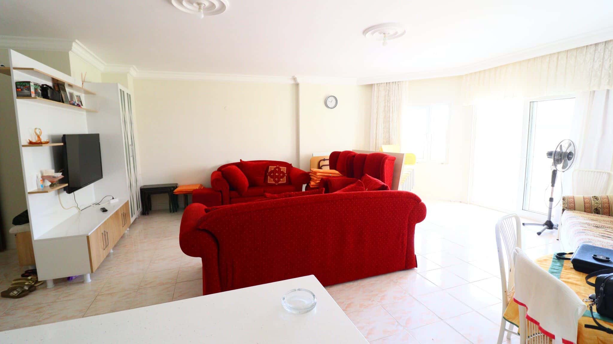 Mersin Erdemli Tömük Flamingo 4 Sitesi Eşyalı Satılık 3+1 Köşe Daire