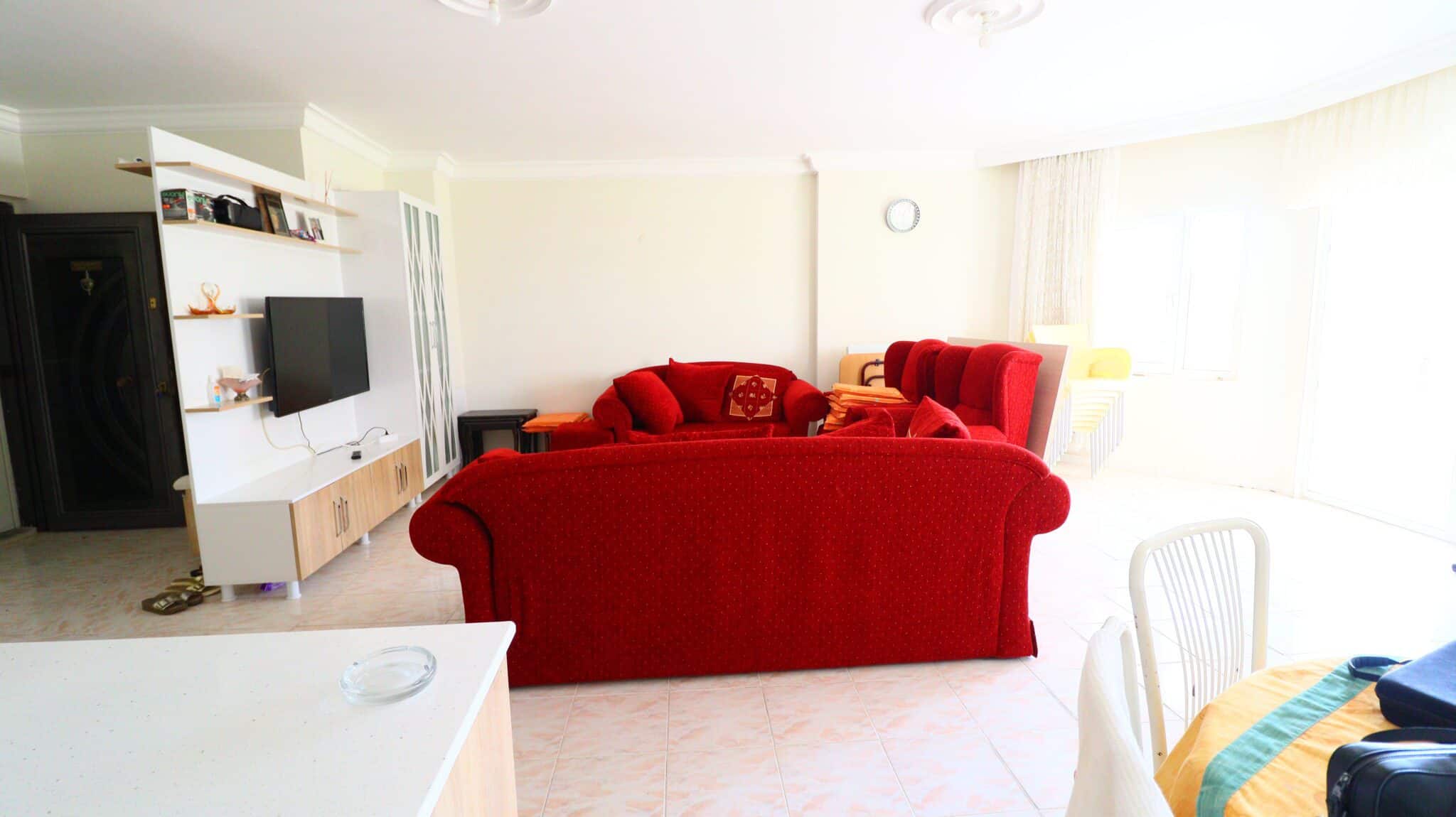 Mersin Erdemli Tömük Flamingo 4 Sitesi Eşyalı Satılık 3+1 Köşe Daire