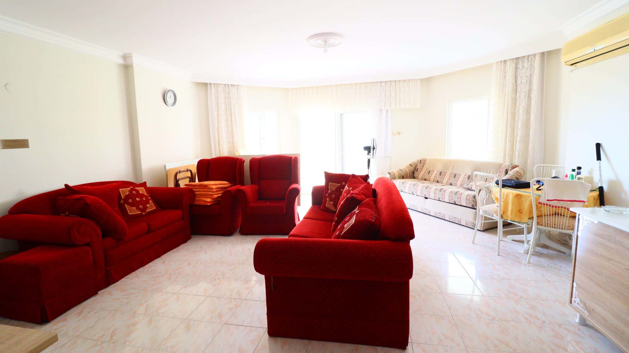 Mersin Erdemli Tömük Flamingo 4 Sitesi Eşyalı Satılık 3+1 Köşe Daire