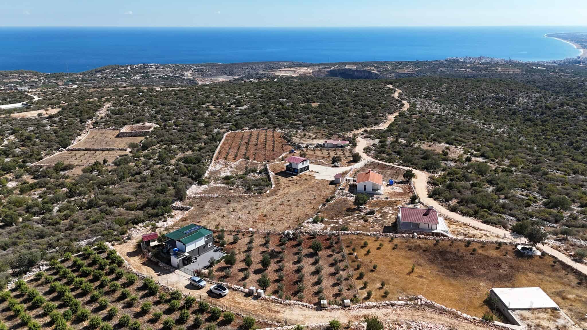 Mersin Silifke Narlıkuyu Особняк с Видом на Море На Продажу