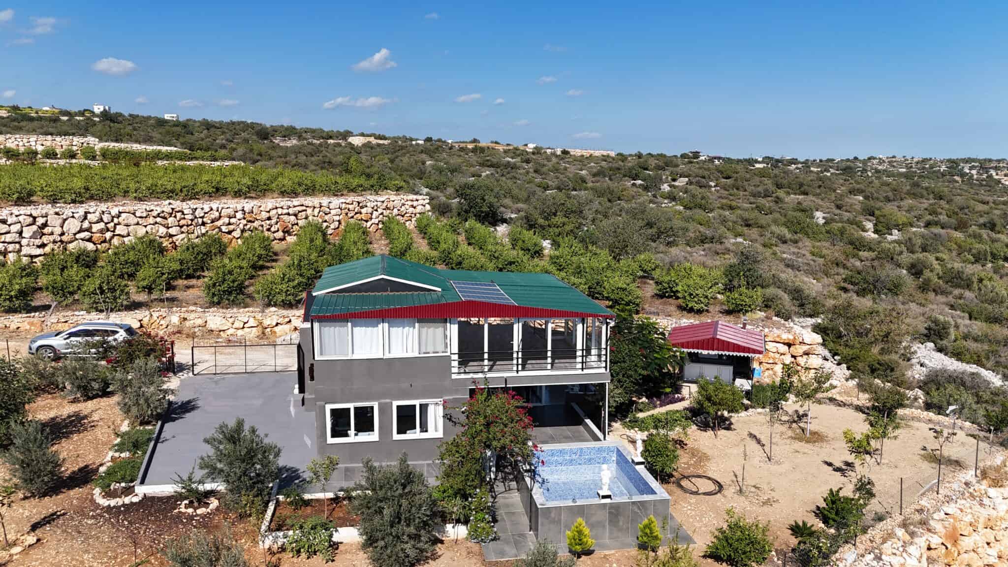 Mersin Silifke Narlıkuyu Особняк с Видом на Море На Продажу