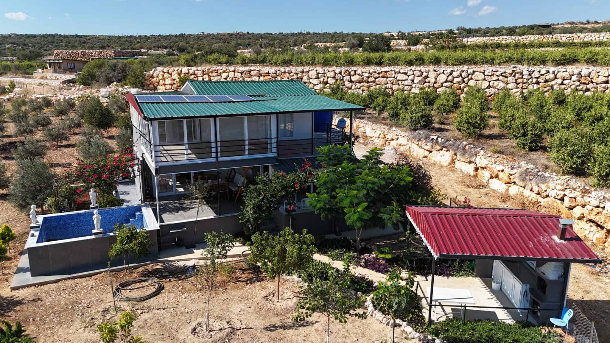 Mersin Silifke Narlıkuyu Особняк с Видом на Море На Продажу