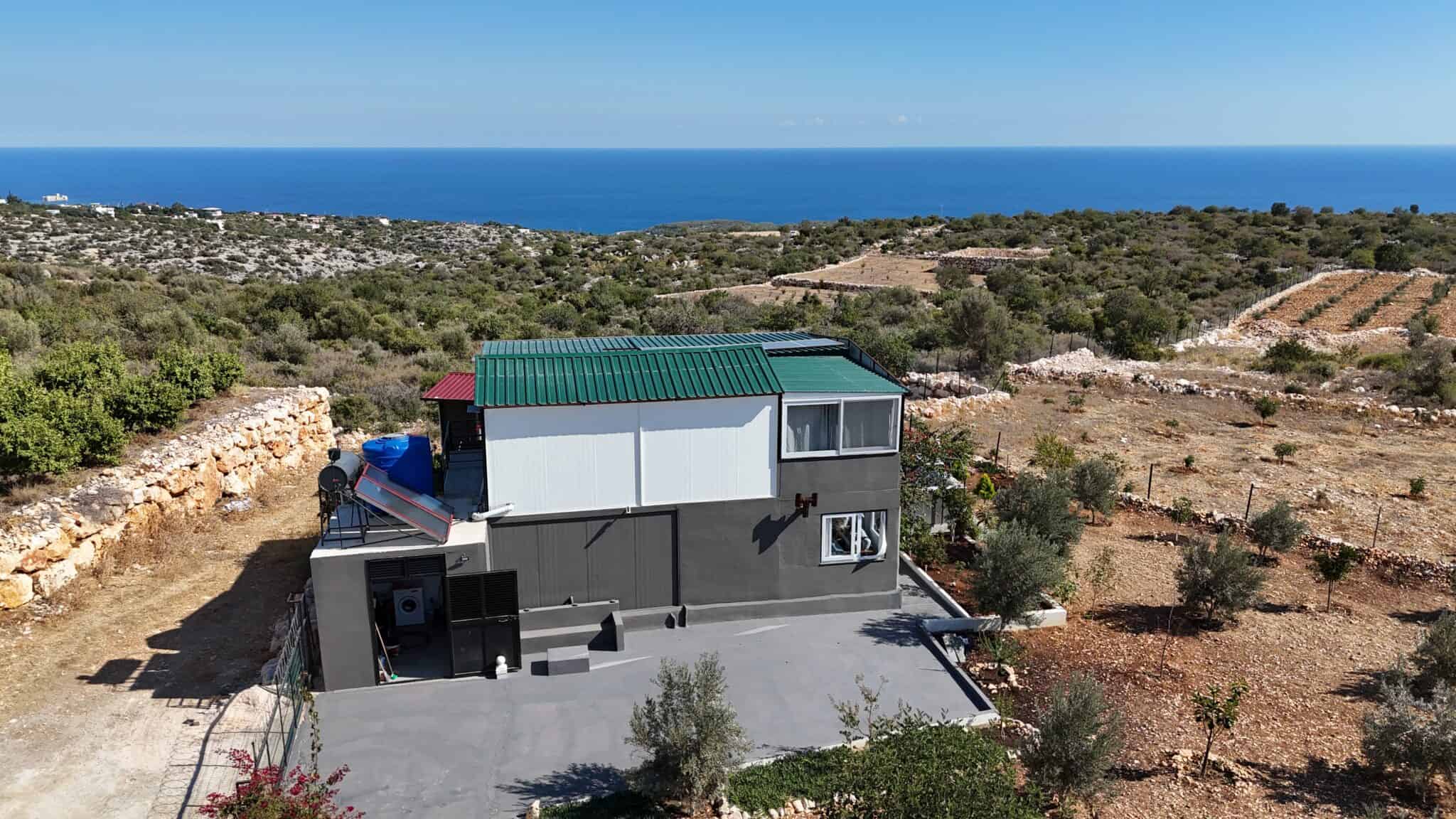 Mersin Silifke Narlıkuyu Особняк с Видом на Море На Продажу