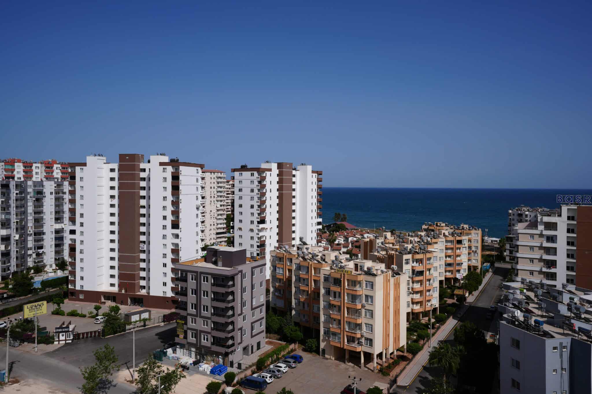 Mersin Erdemli Tömük Exen Satılık Deniz Manzaralı 1+1 Daire